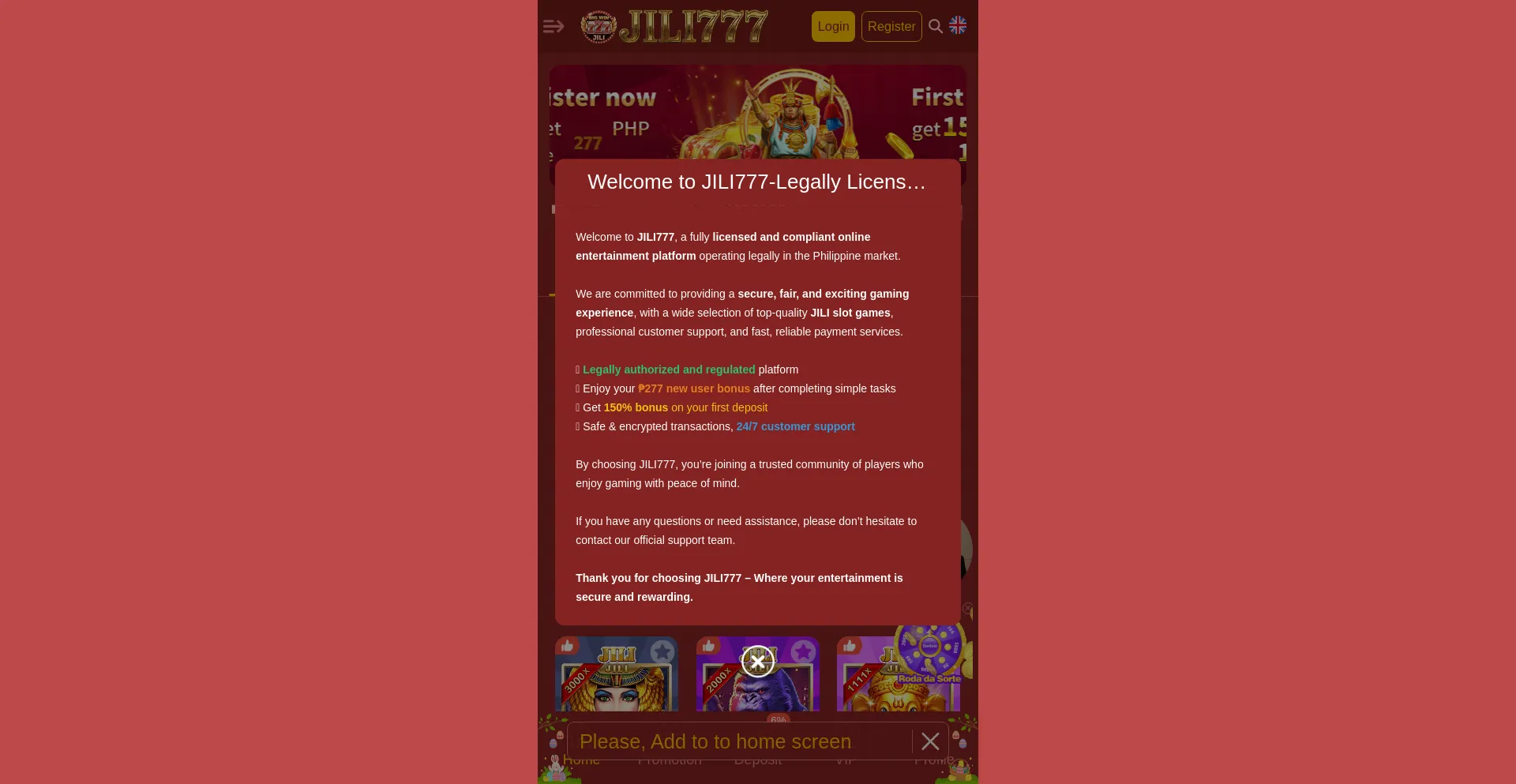 Website screenshot of Jl777online.com