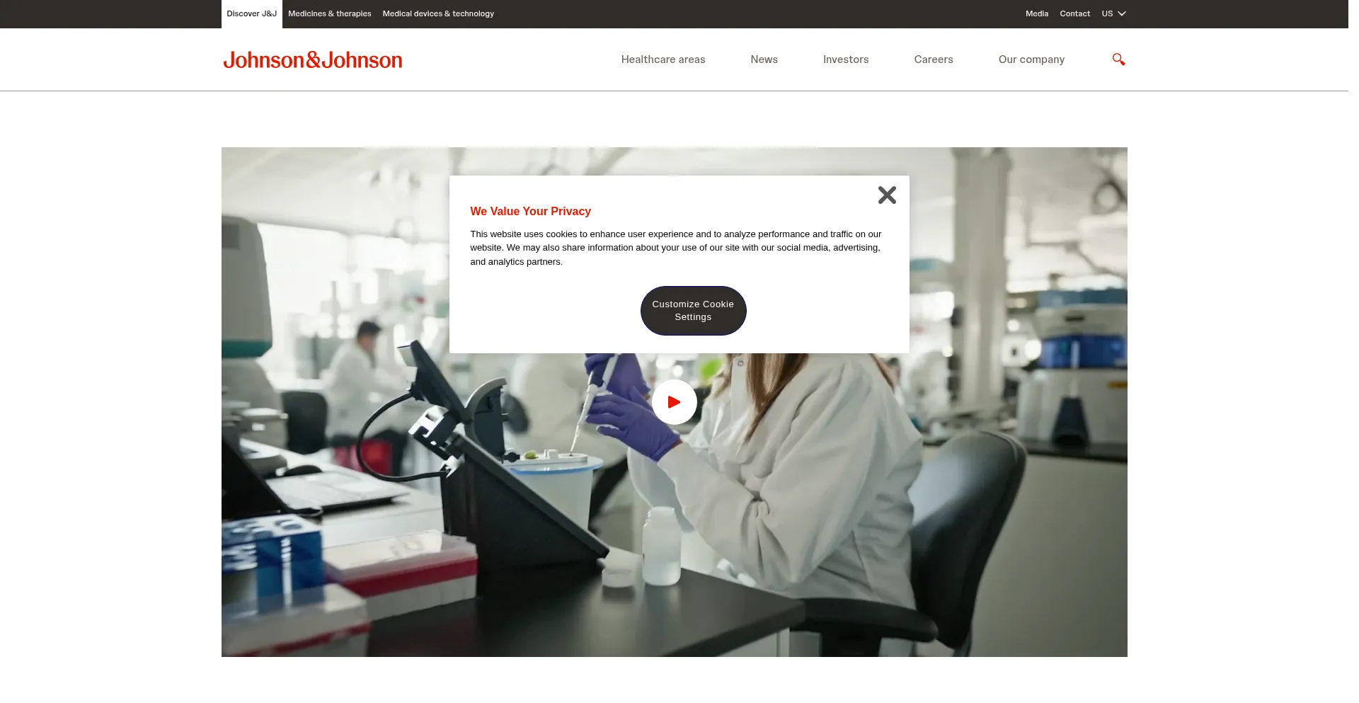 Jnj.com Screenshot