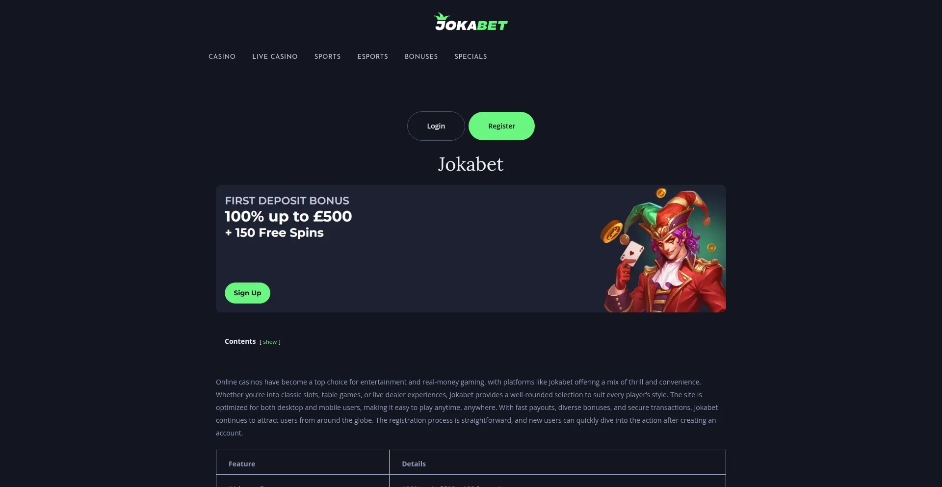 Joka-bett.uk