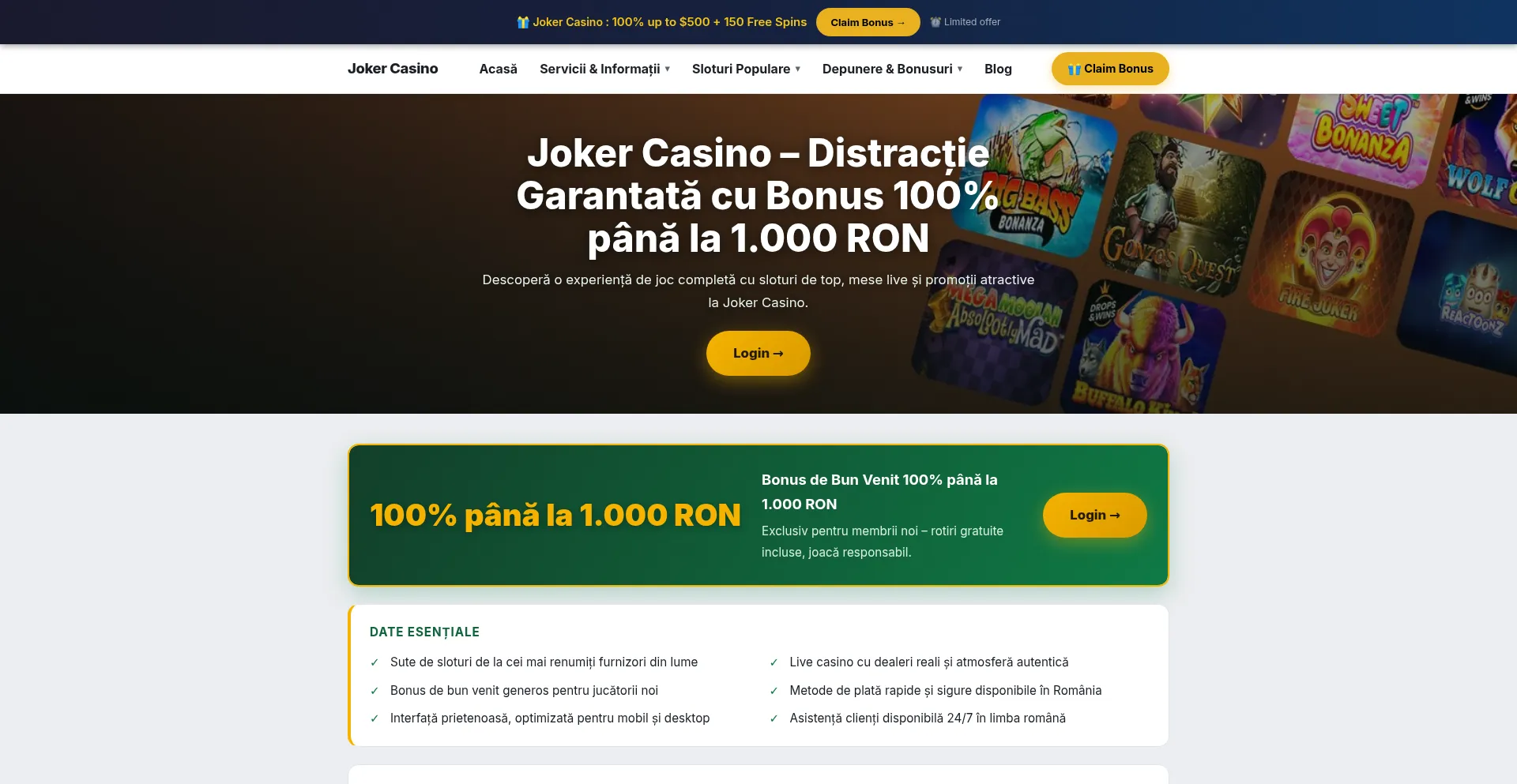 Jokercasino-romania.com