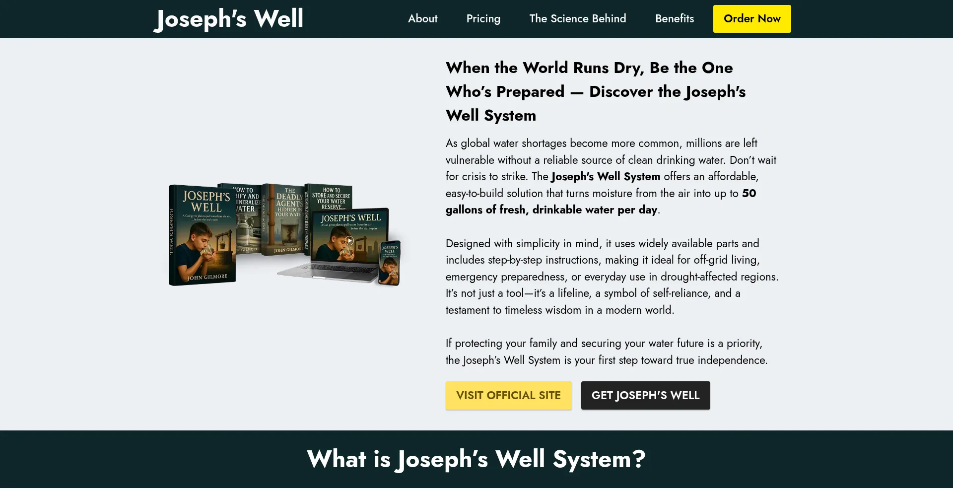 Ist Josephs-well.com sicher und vertrauenswürdig?