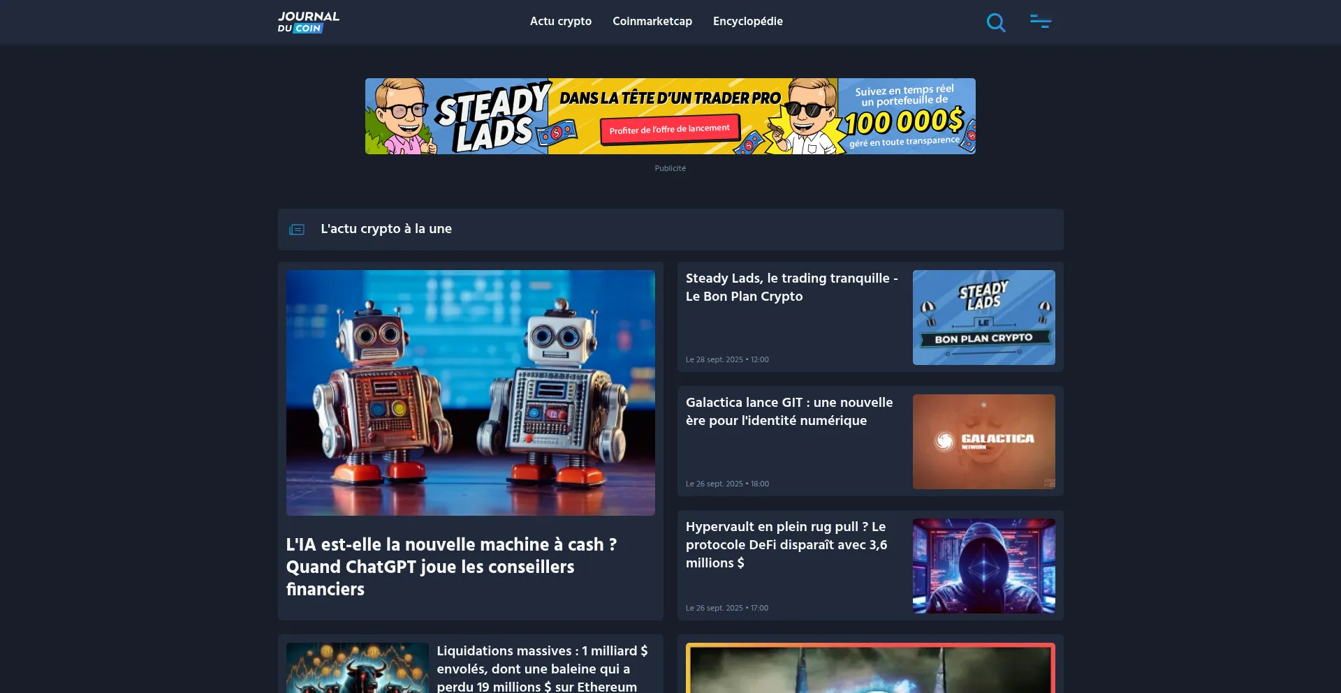 Journalducoin.com Screenshot