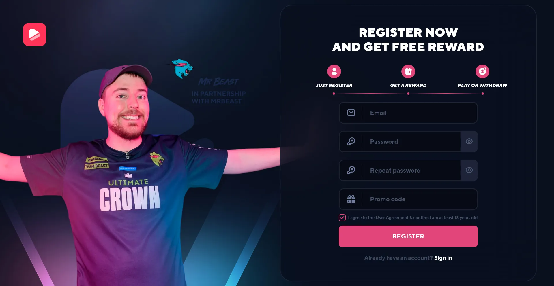 Website screenshot of Joycas.net