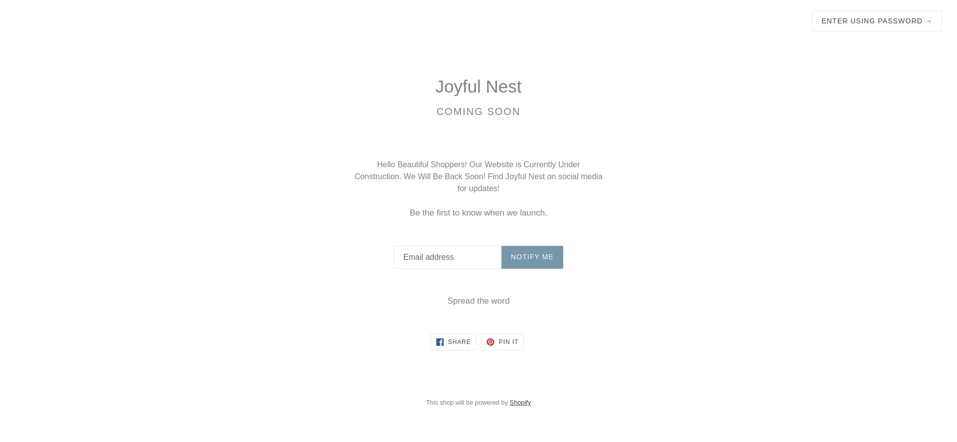 Joyfulnest.com