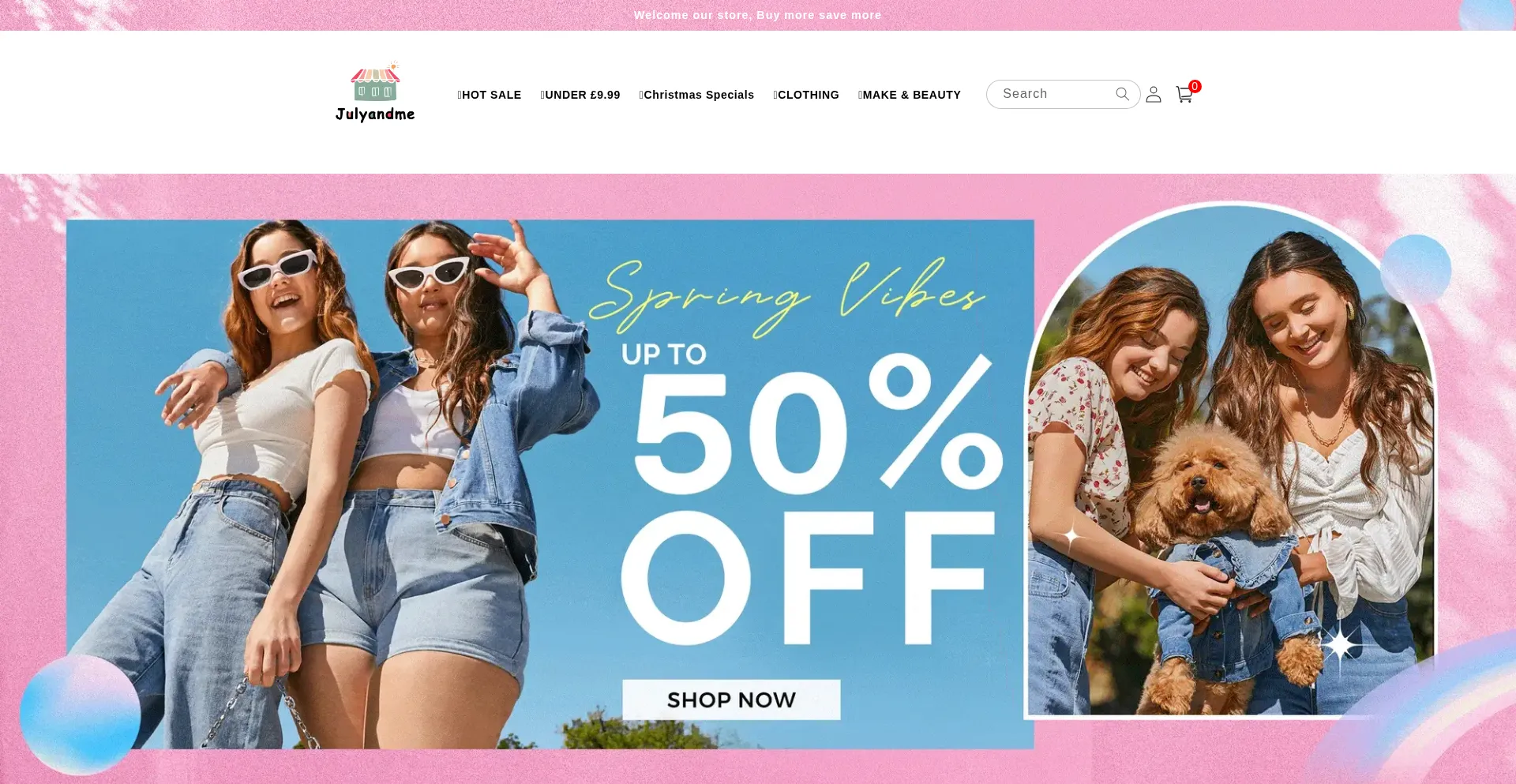 Julyandme.com Screenshot
