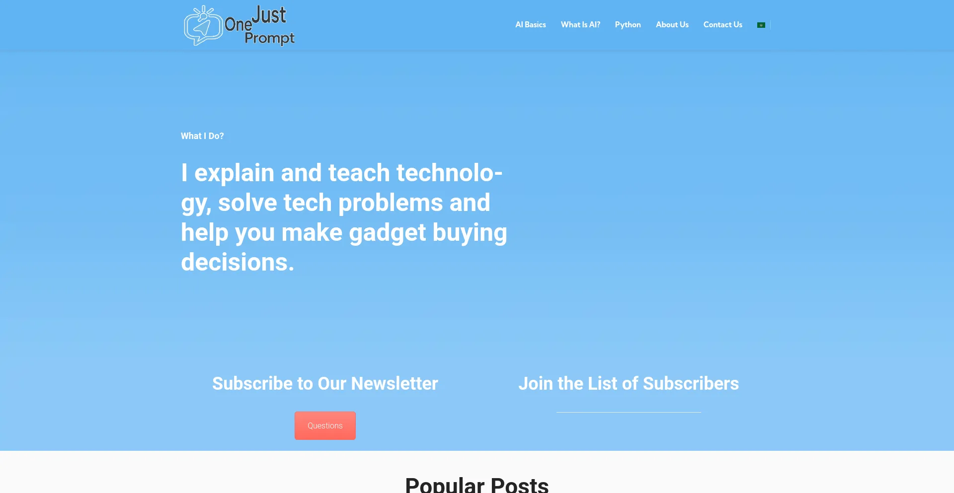 Justoneprompt.com