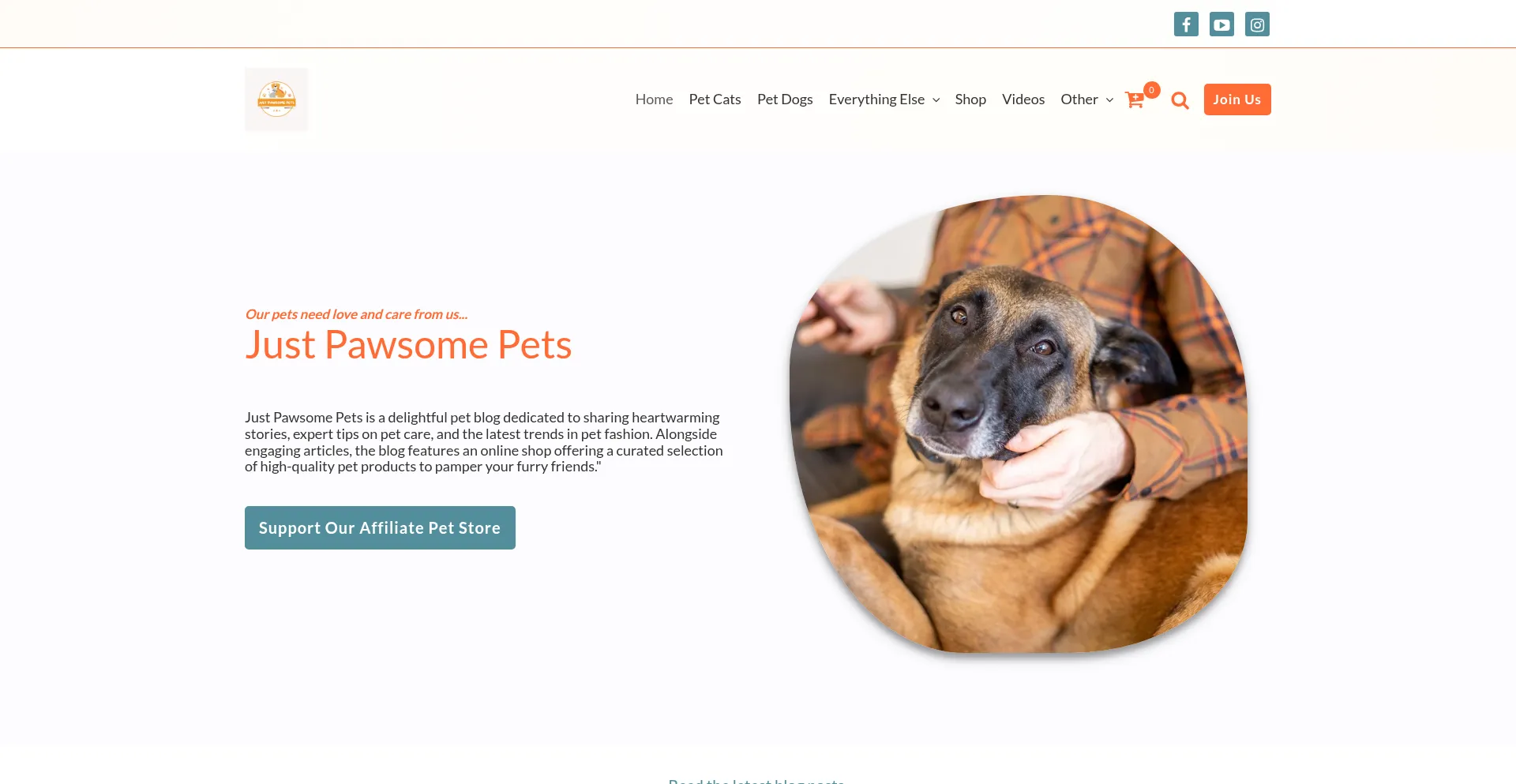 Justpawsomepets.com
