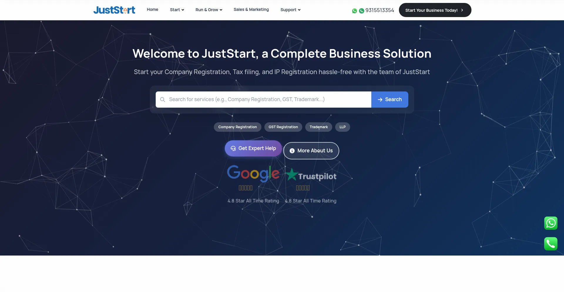 Ist Juststart.co.in sicher und vertrauenswürdig?