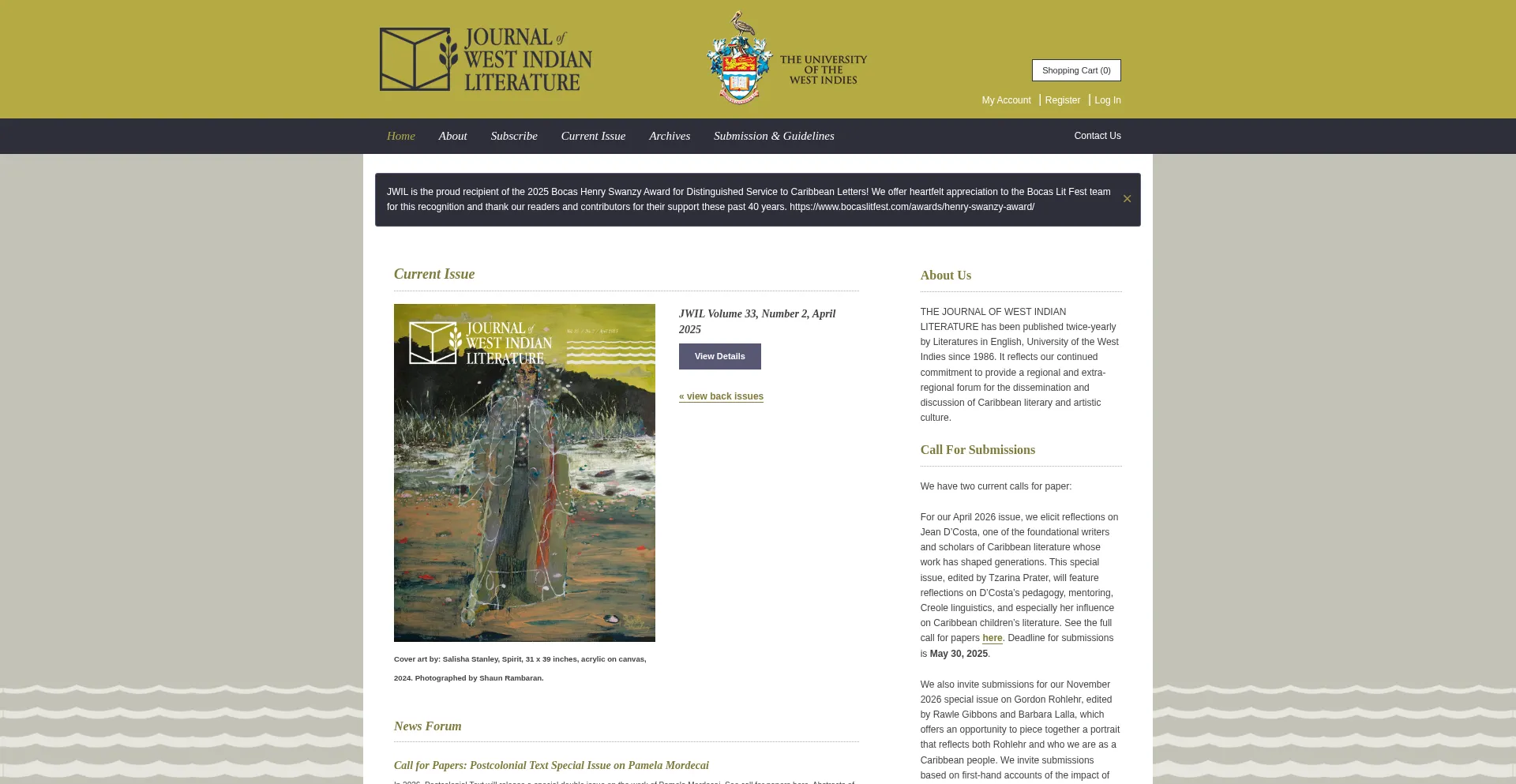 Website screenshot of Jwilonline.org