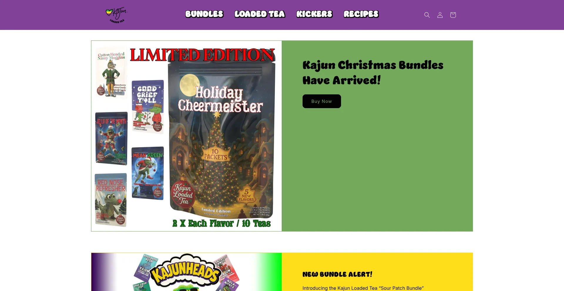 Kajunloadedtea.com