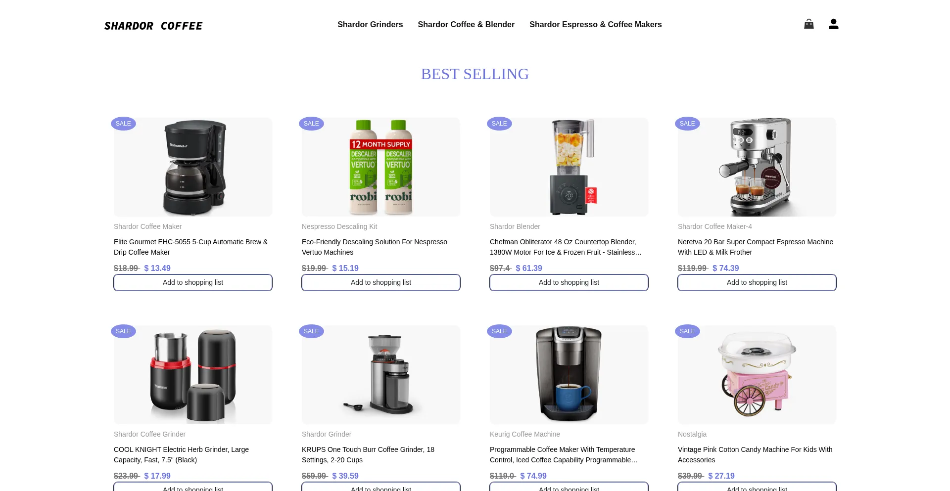 Website screenshot of Kakurixc.shop