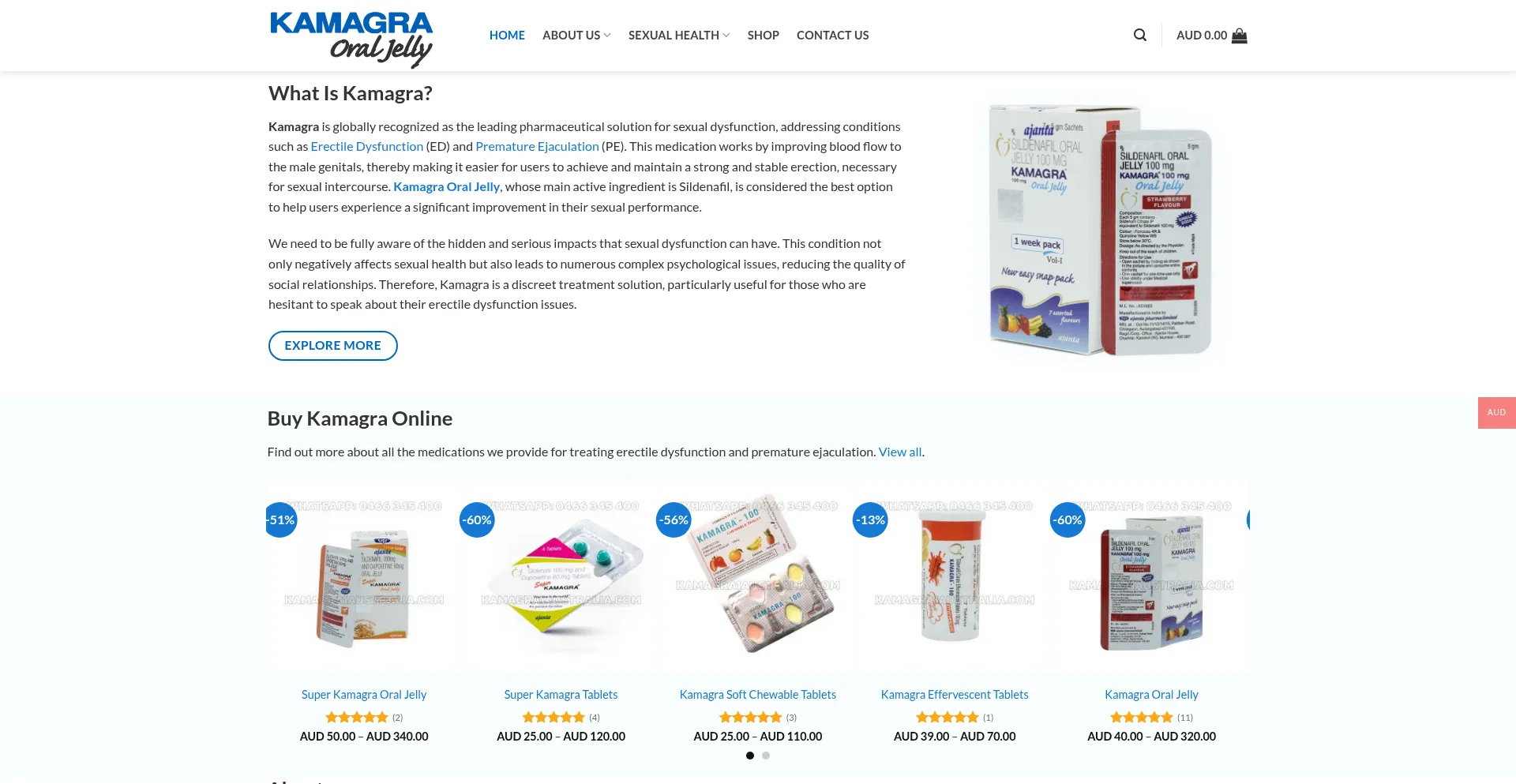 Ist Kamagra1australia.com sicher und vertrauenswürdig?