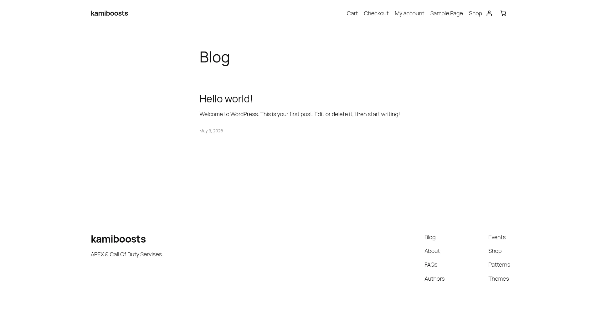 Kamiboosts.com