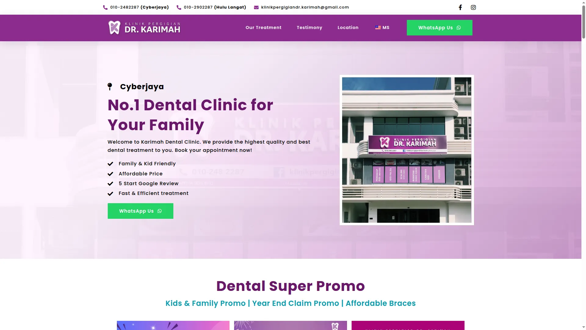 Karimahdental.com