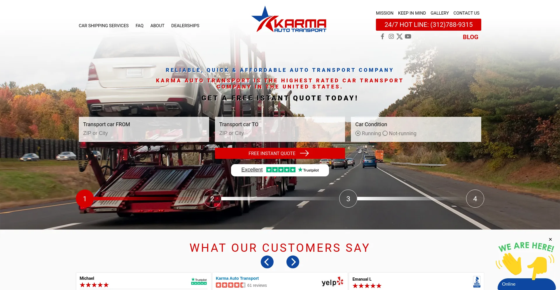 Ist Karmaautotransport.com sicher und vertrauenswürdig?