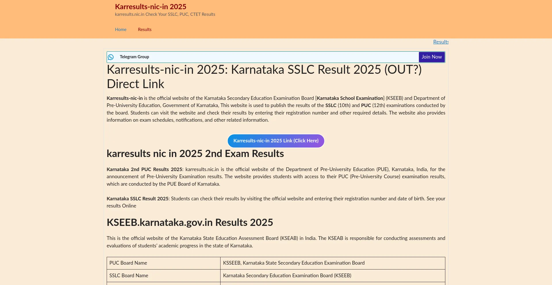 Karresults-nic-in.in
