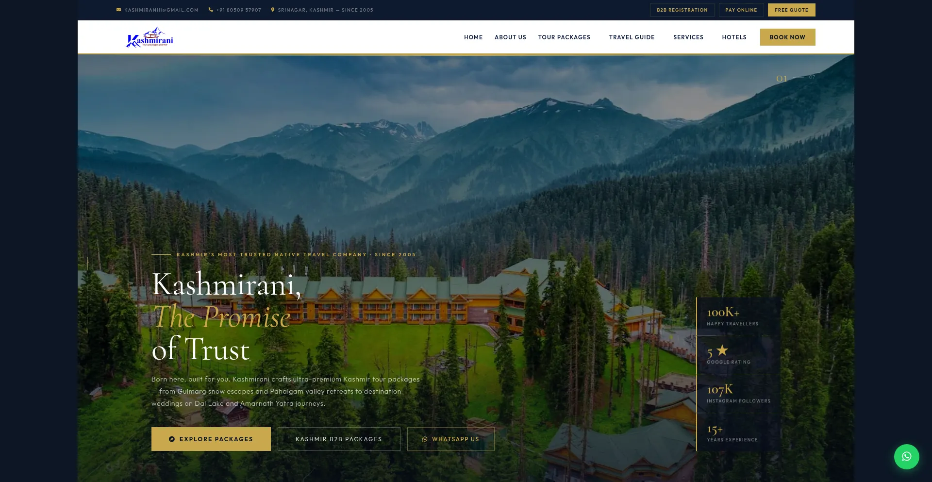 Kashmirtourpackagesplanner.com