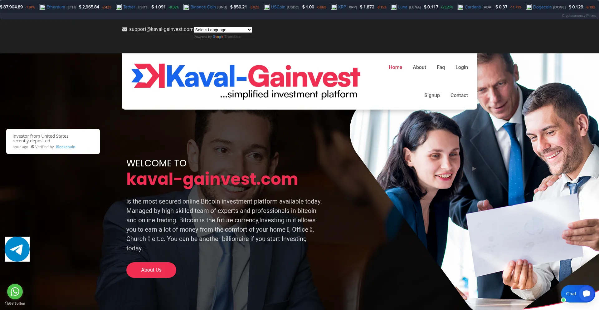Kaval-gainvest.com