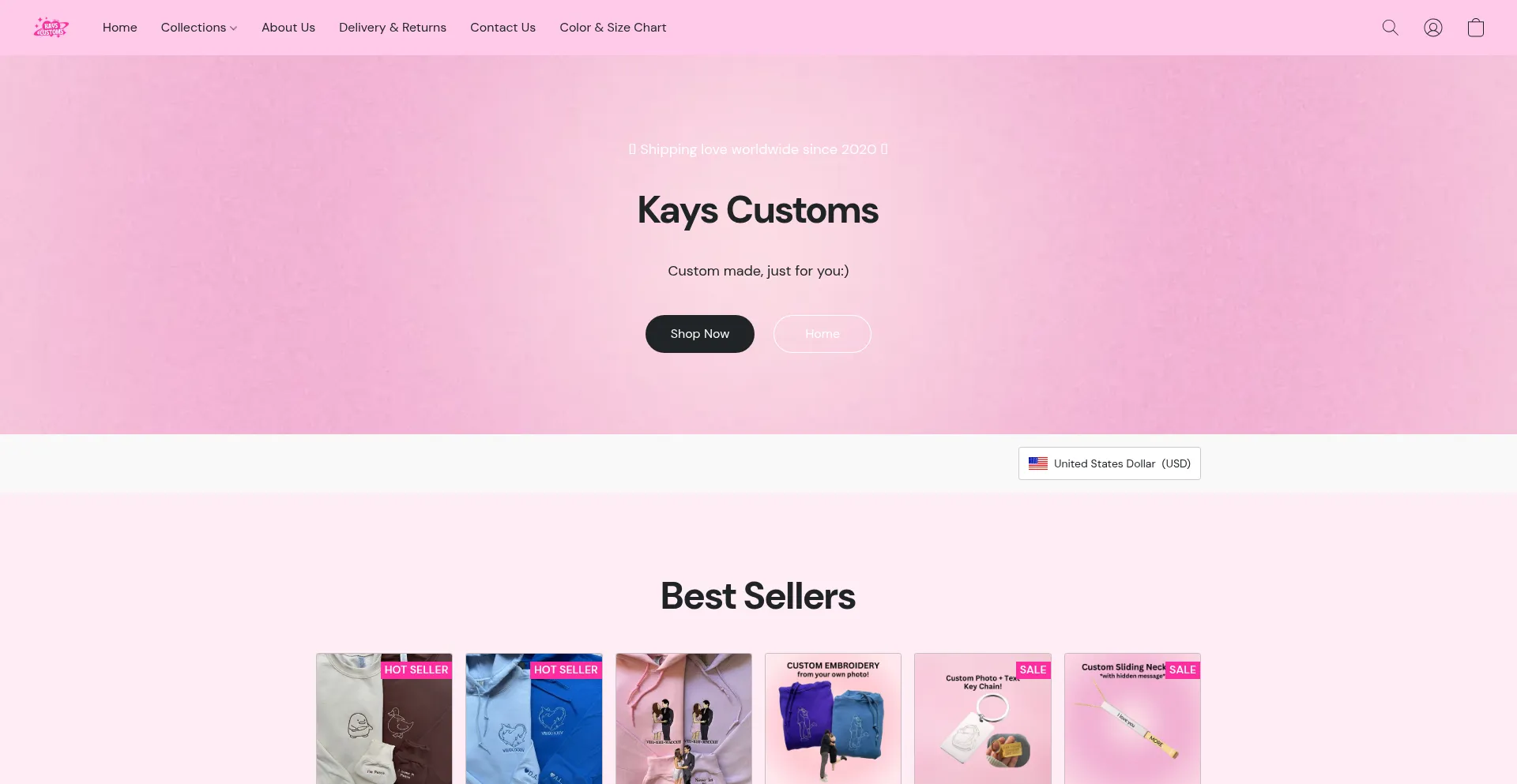 Ist Kayscustomsshop.com sicher und vertrauenswürdig?