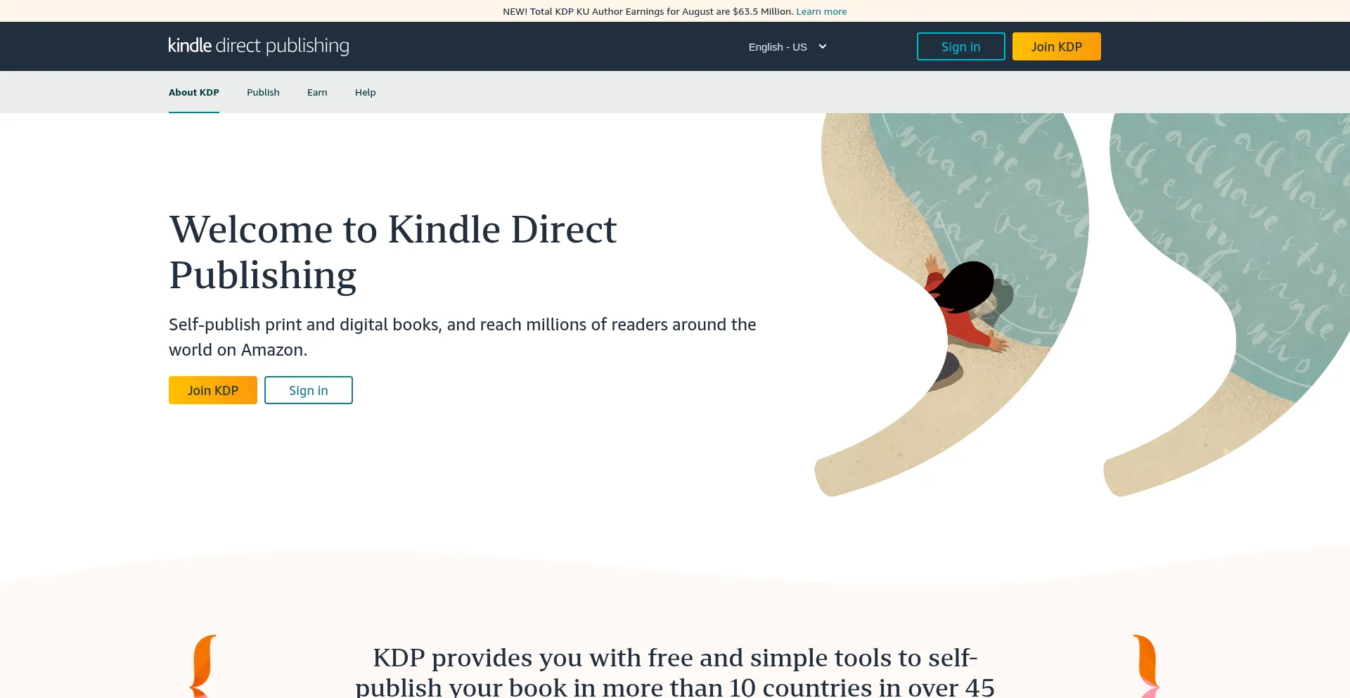 Kdp.amazon.com Screenshot