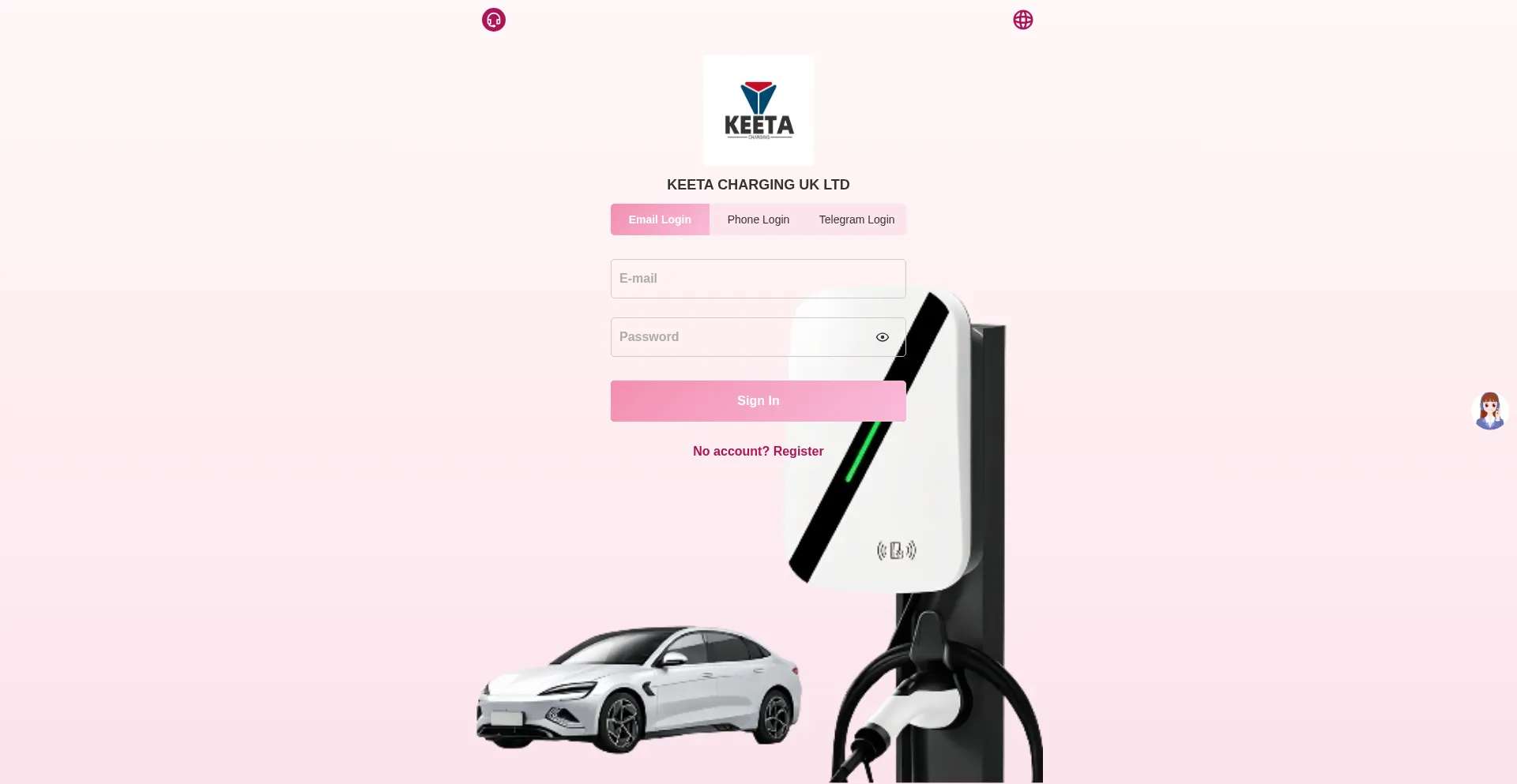 Keetacharging.com Screenshot