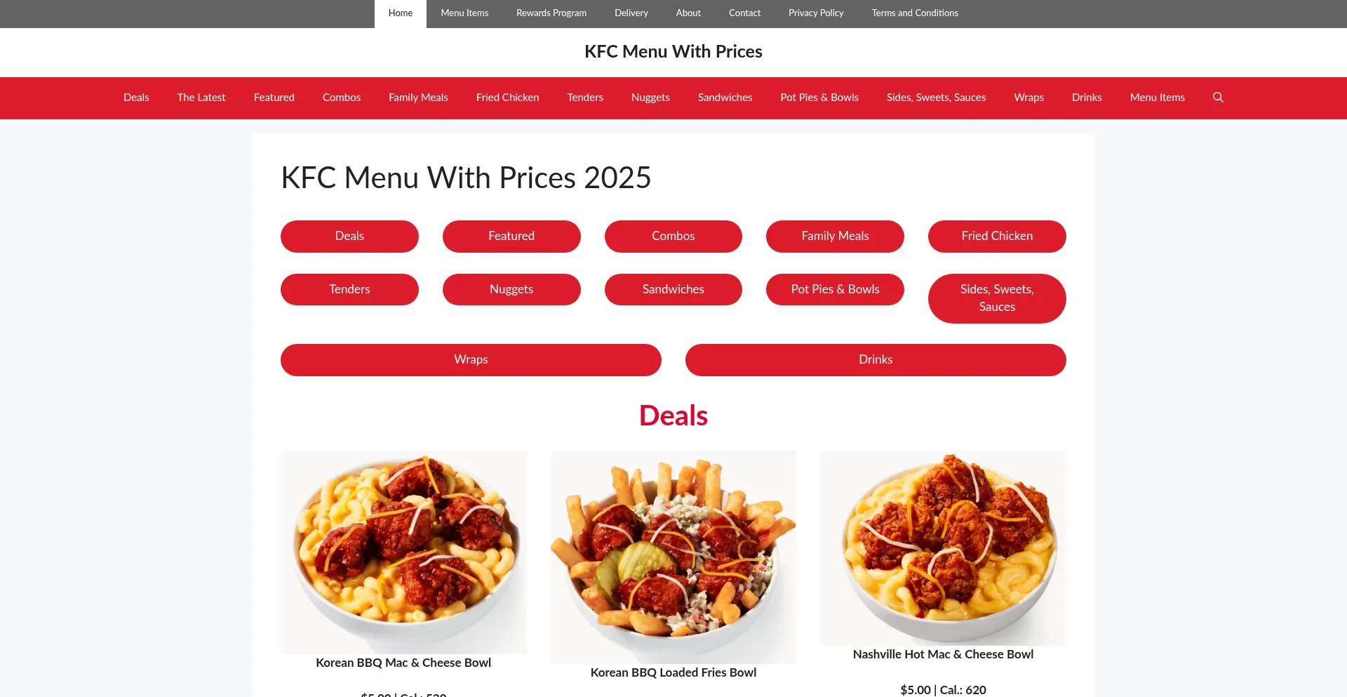Ist Kf-menus.com sicher und vertrauenswürdig?