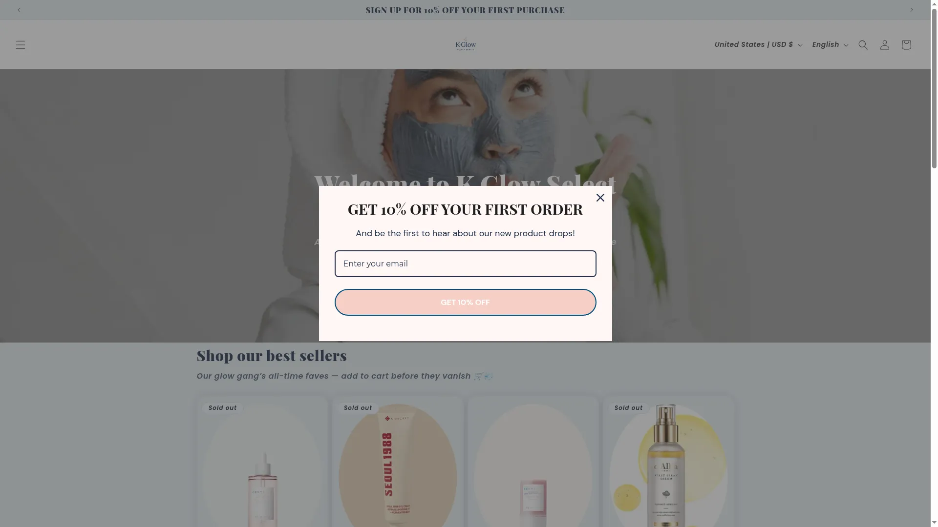Kglowselectbeauty.com