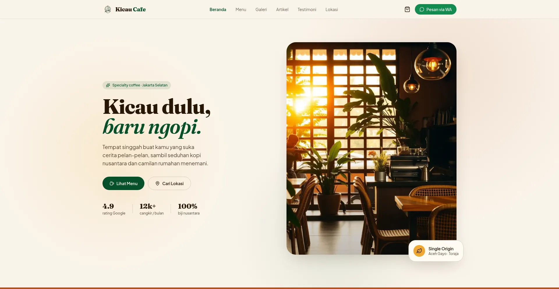 Kicaucafe.com