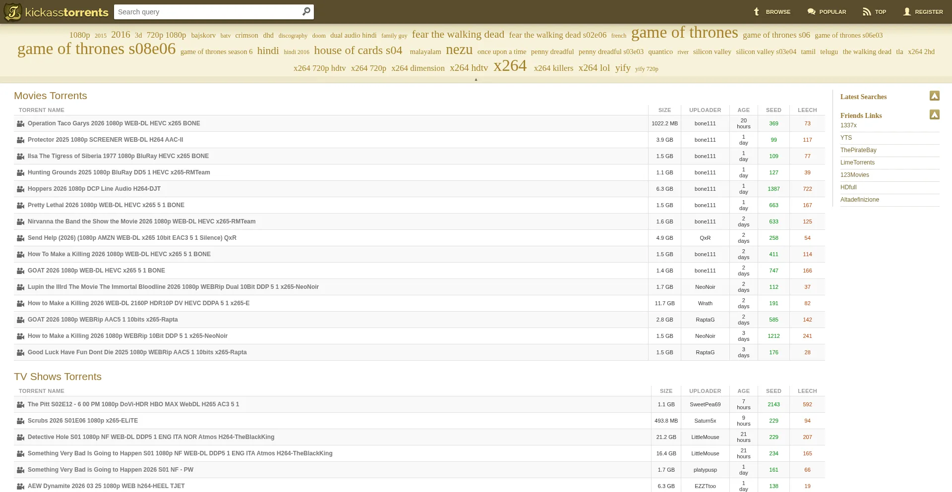 Kickasstorrents.cr
