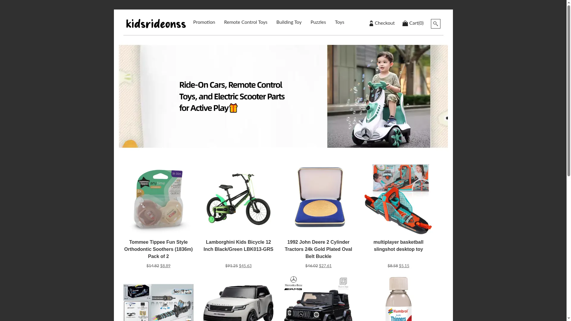 Kidsrideonss.com