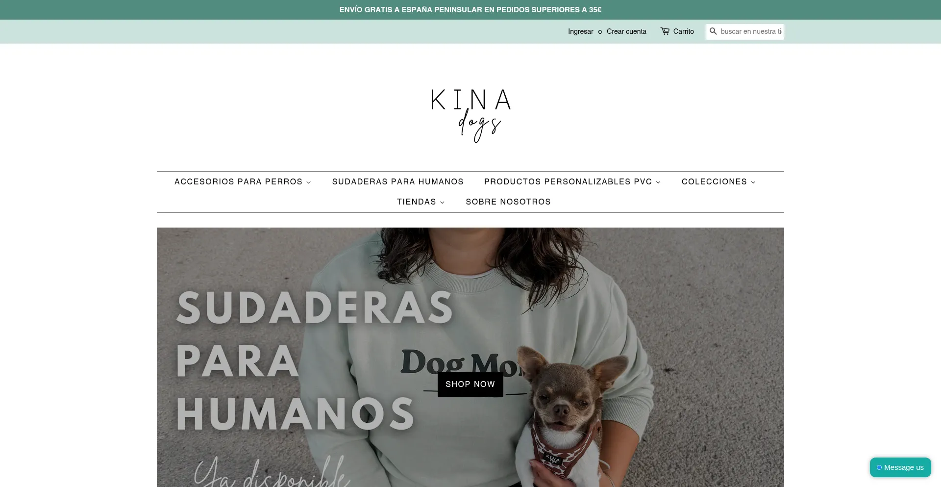 Kinadogs.com Screenshot