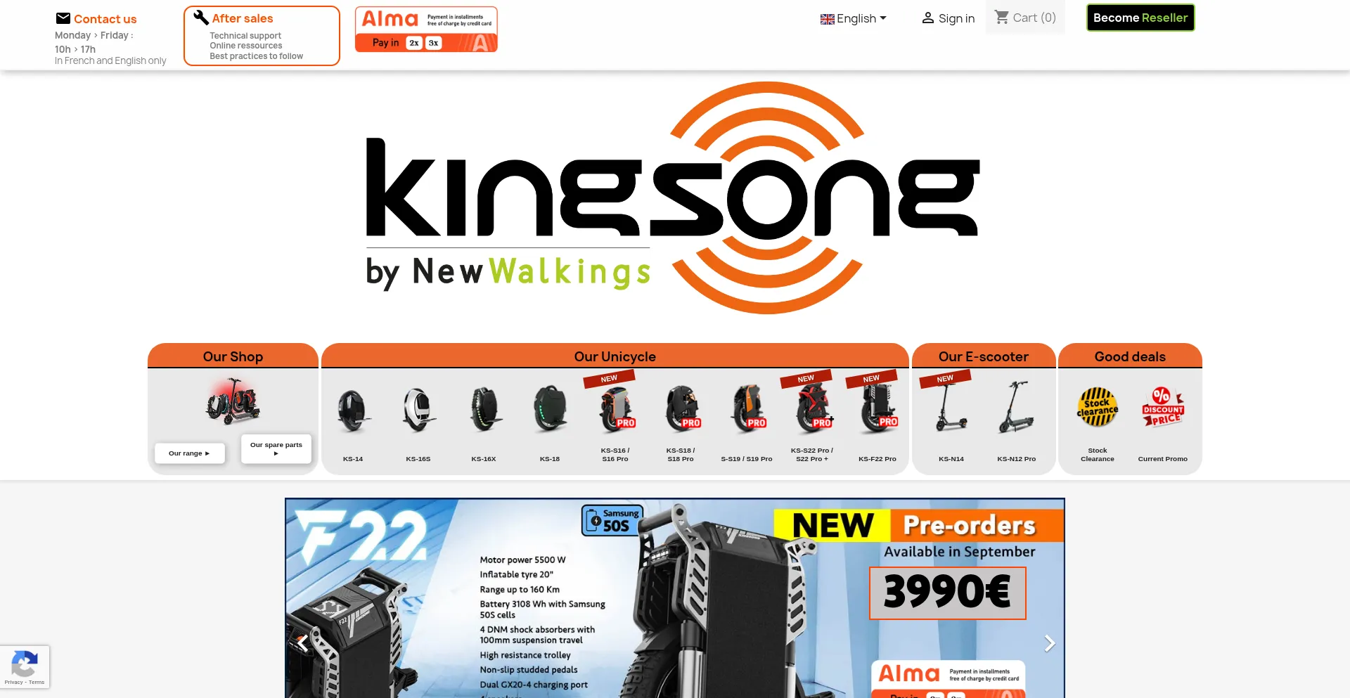 Ist Kingsong-store.com sicher und vertrauenswürdig?