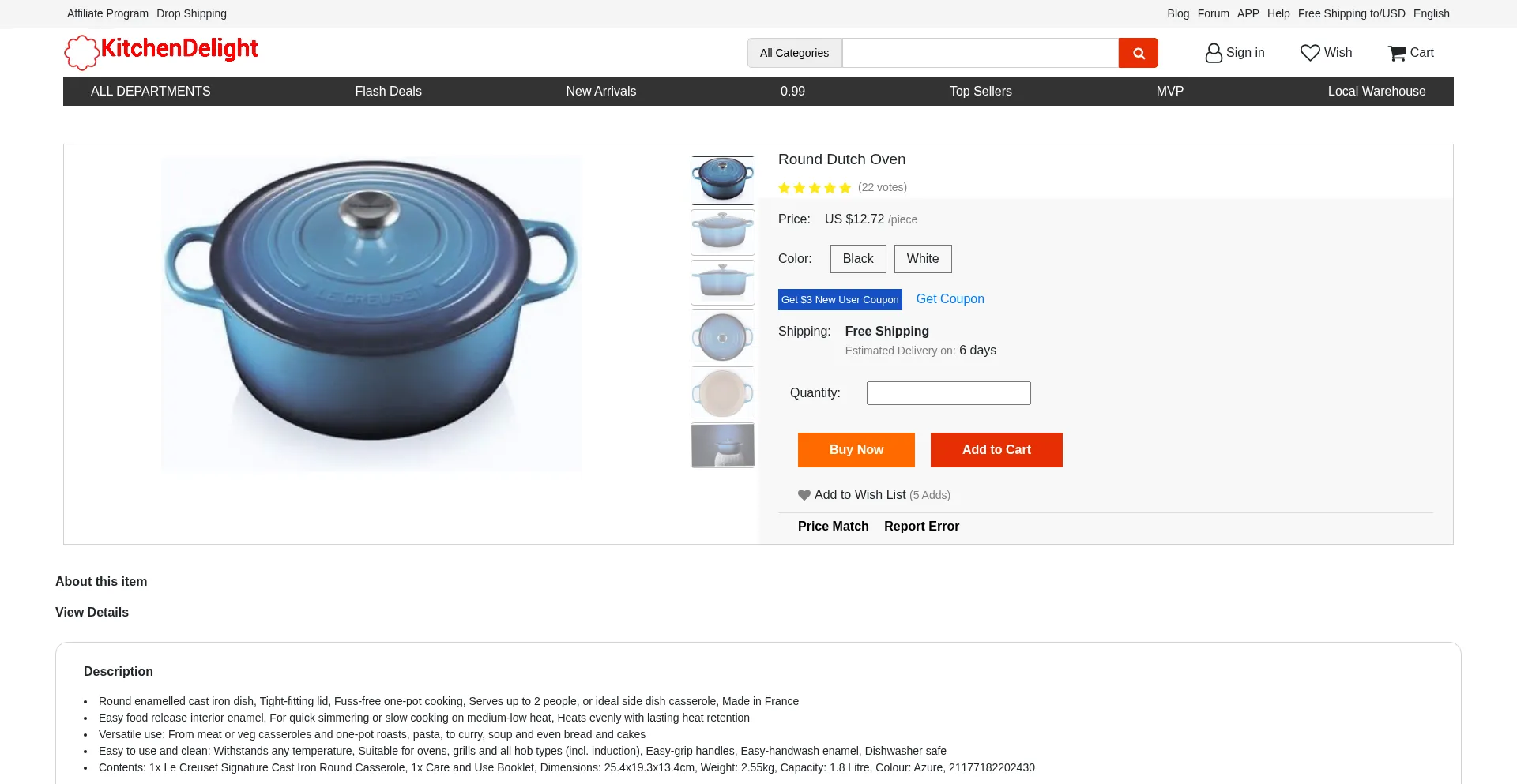 Ist Kitchendelightkw.com sicher und vertrauenswürdig?