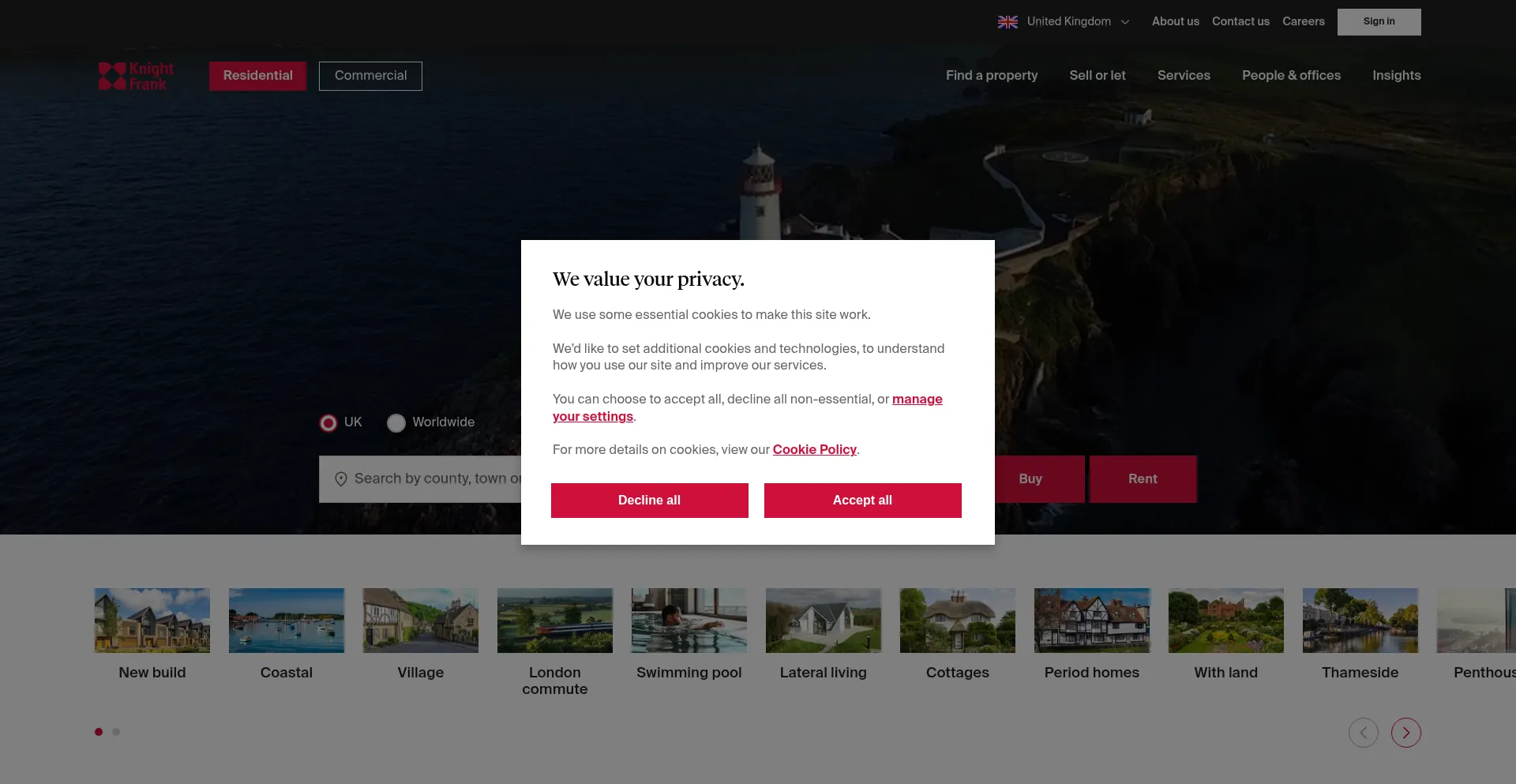 Ist Knightfrank.co.uk sicher und vertrauenswürdig?