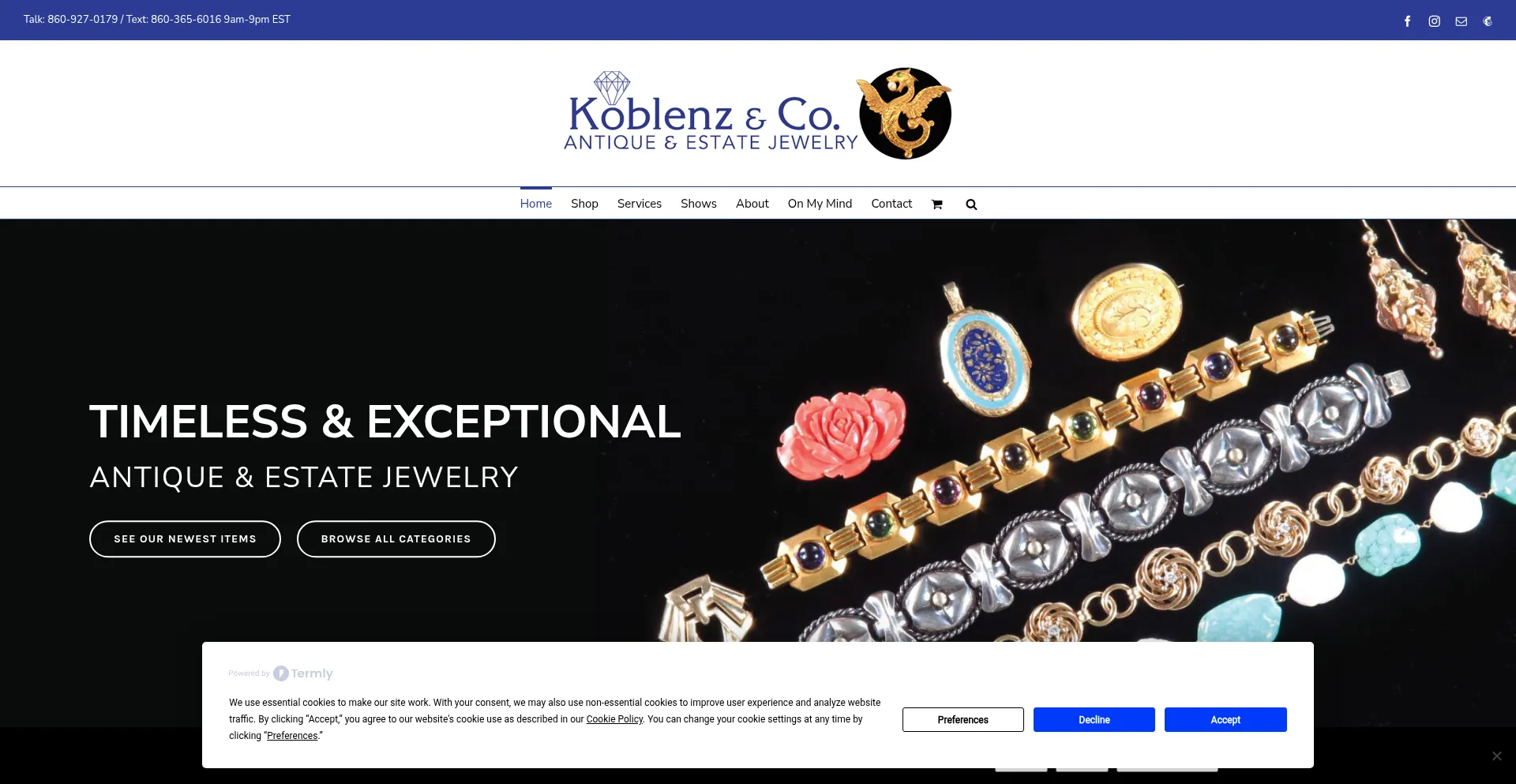 Ist Koblenzestatejewelry.com sicher und vertrauenswürdig?