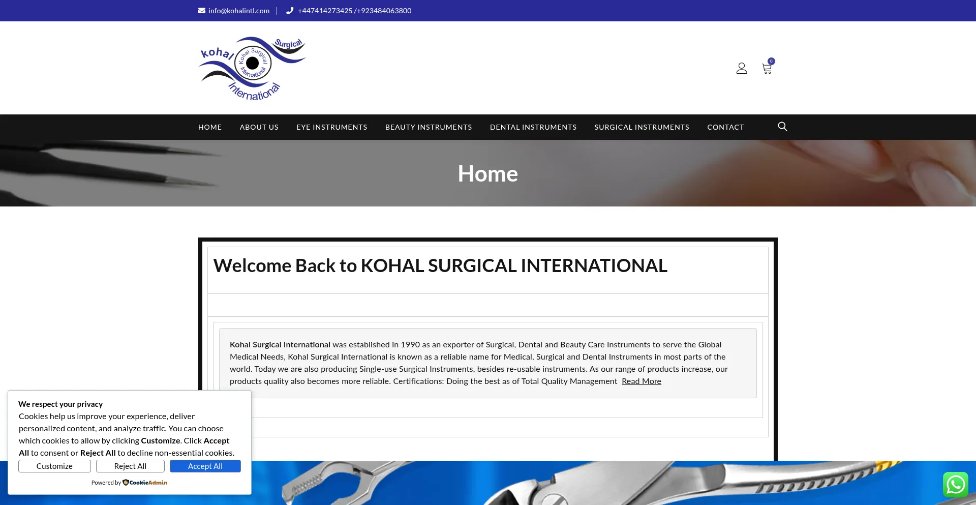 Kohalintl.com