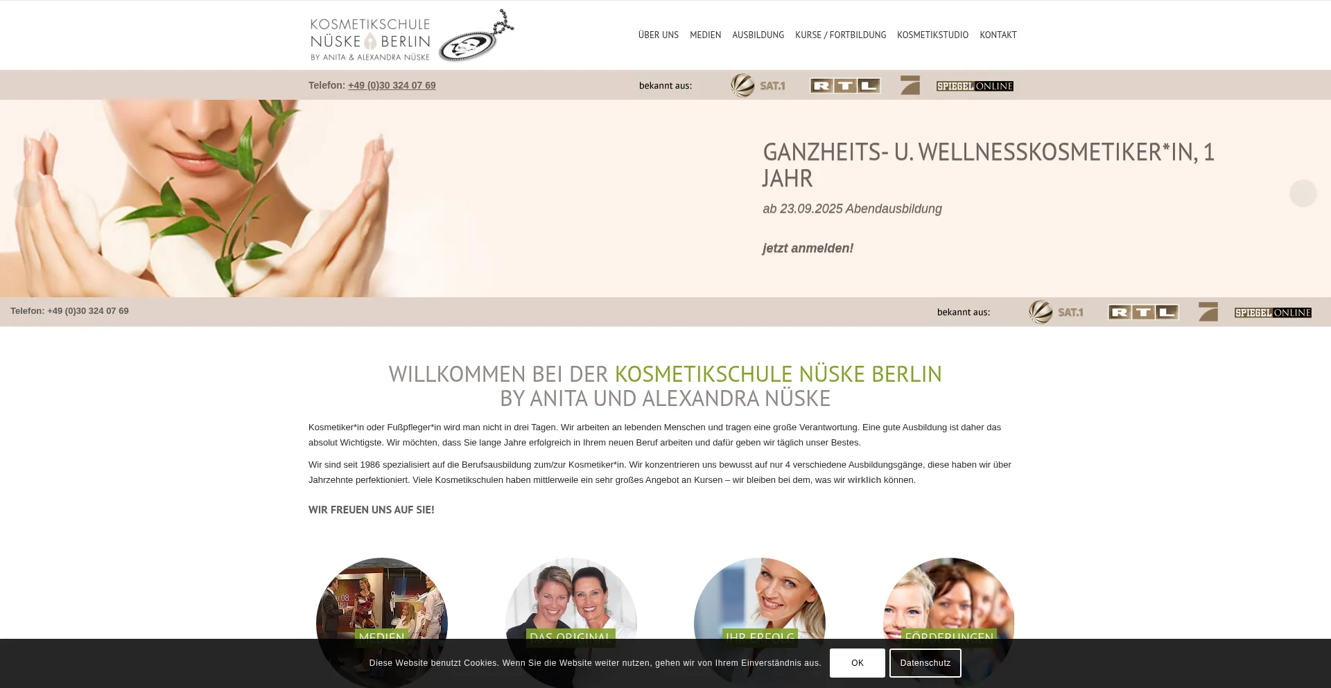 Ist Kosmetikschule-berlin.de sicher und vertrauenswürdig?