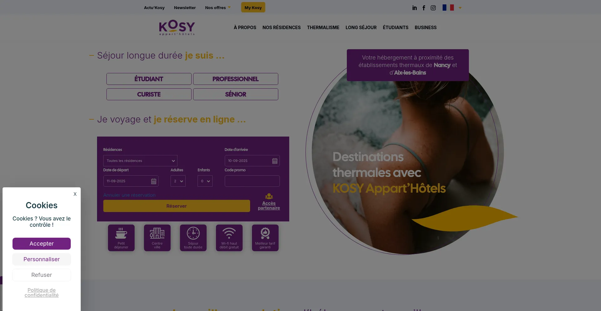 Ist Kosy-apparthotels.com sicher und vertrauenswürdig?