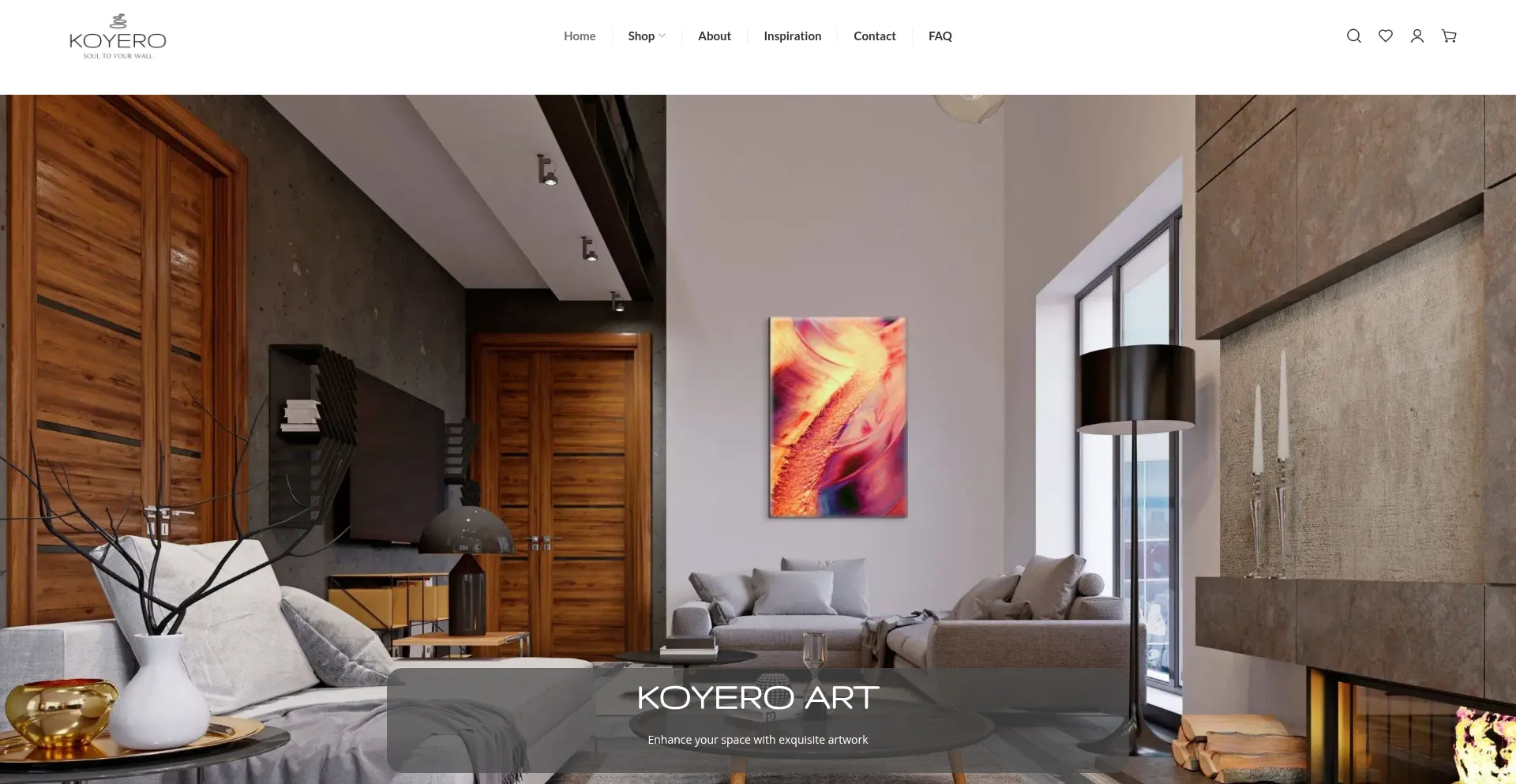 Website screenshot of Koyero.com