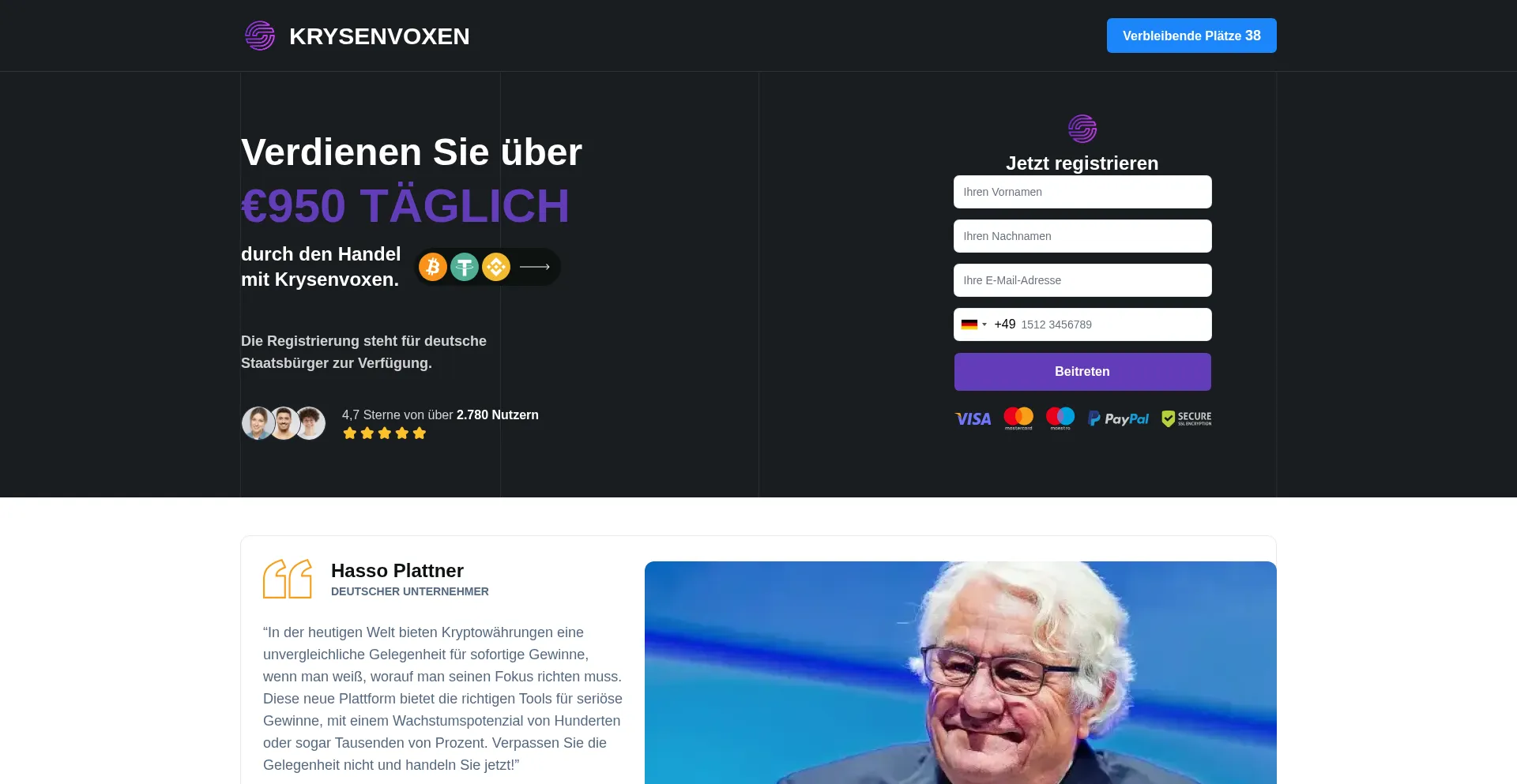 Krysenvoxen.net