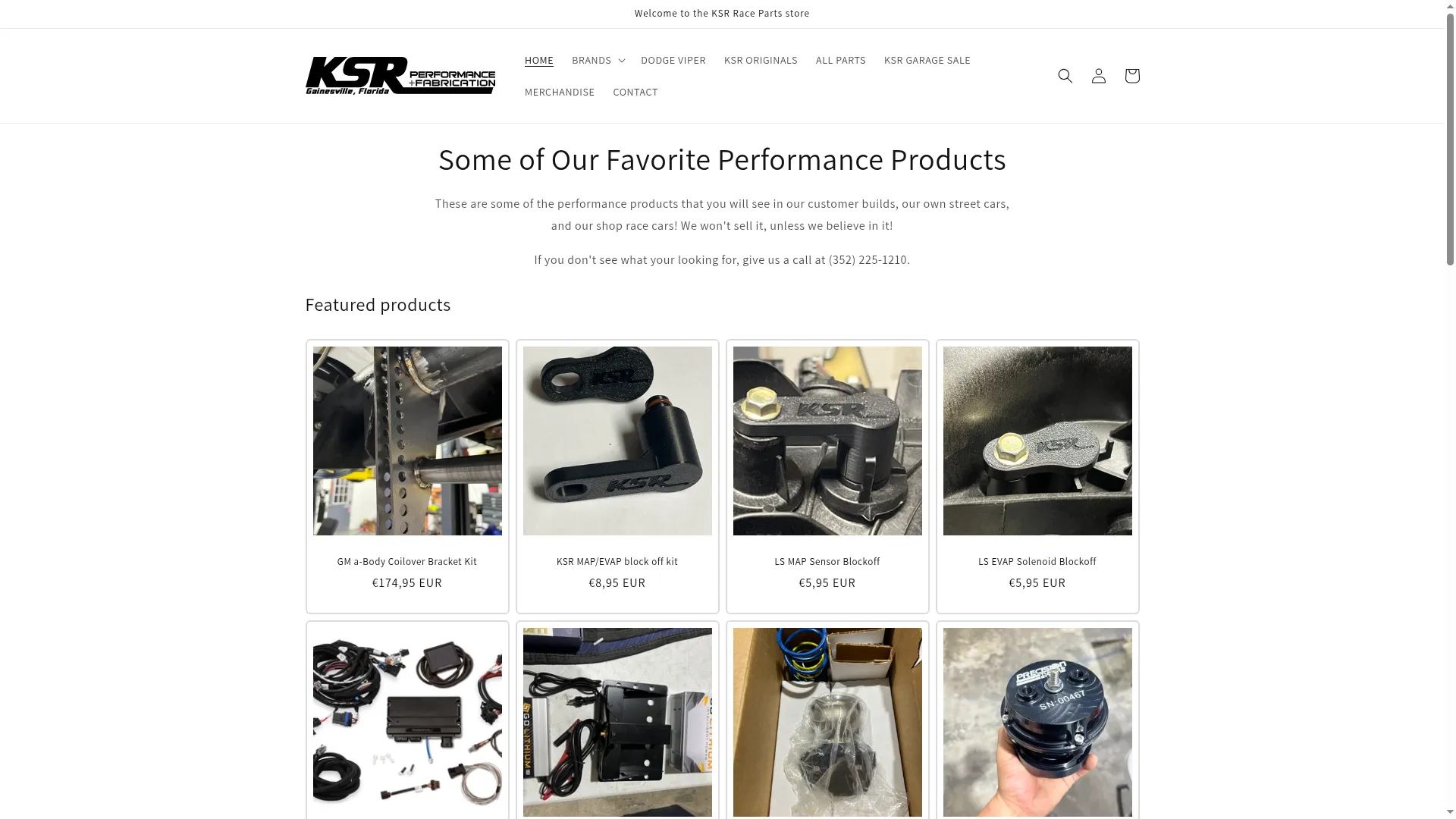 Ksrraceparts.com