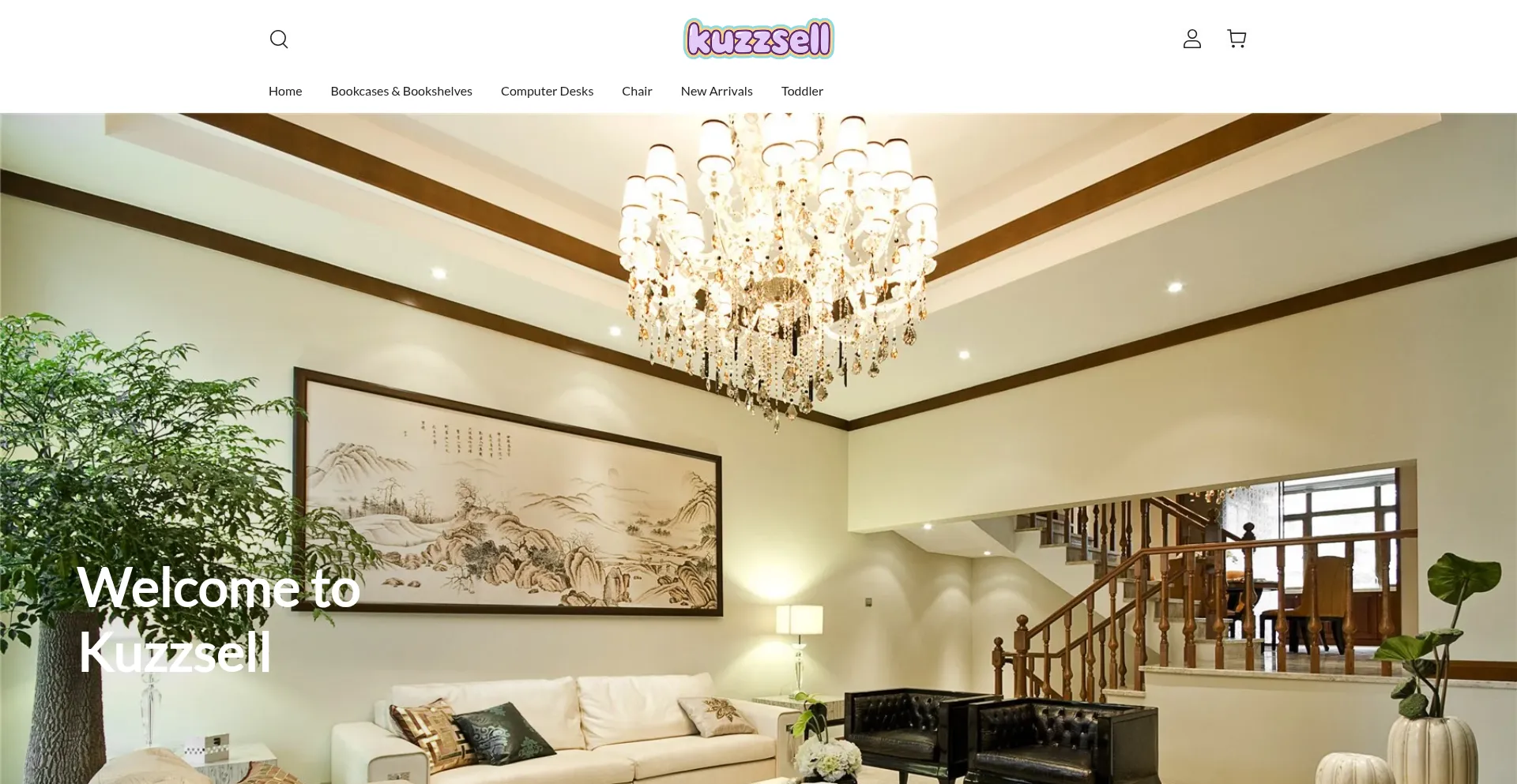 Website screenshot of Kuzzsell.com