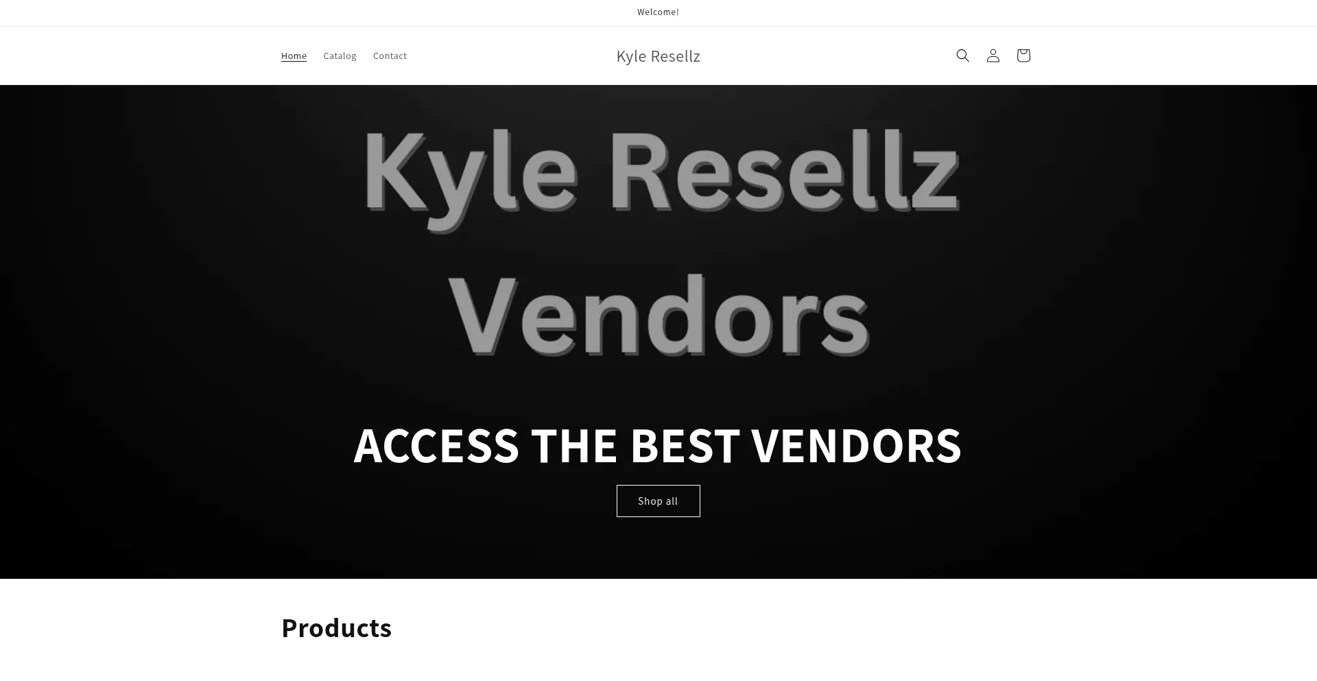 Kyleresellz.com Screenshot