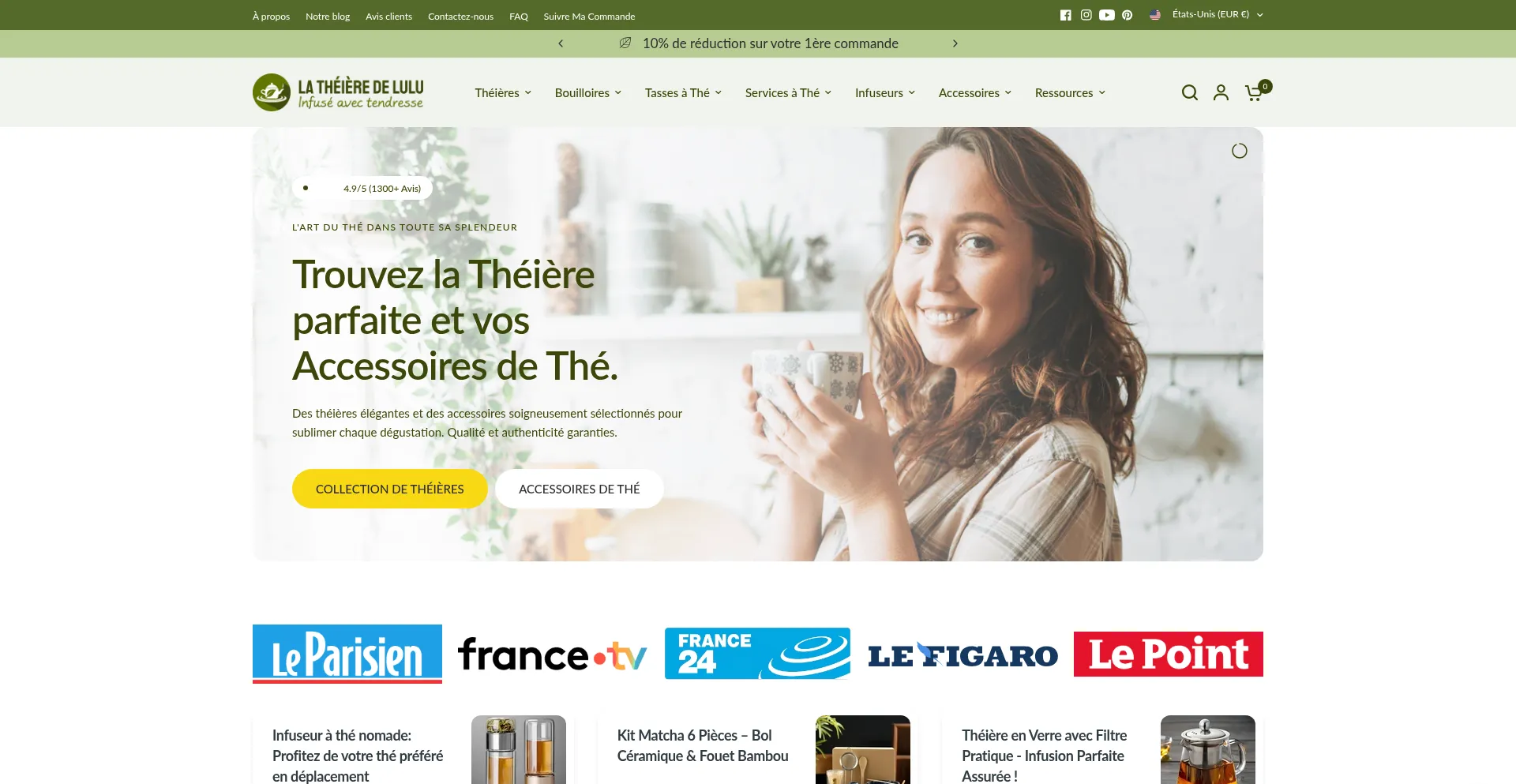 Ist La-theiere-de-lulu.com sicher und vertrauenswürdig?