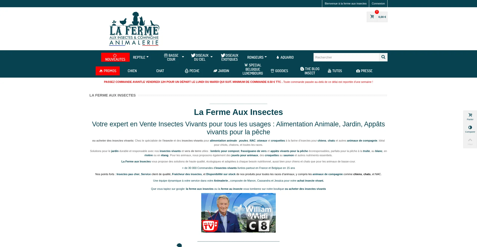 Ist Lafermeauxinsectes.com sicher und vertrauenswürdig?