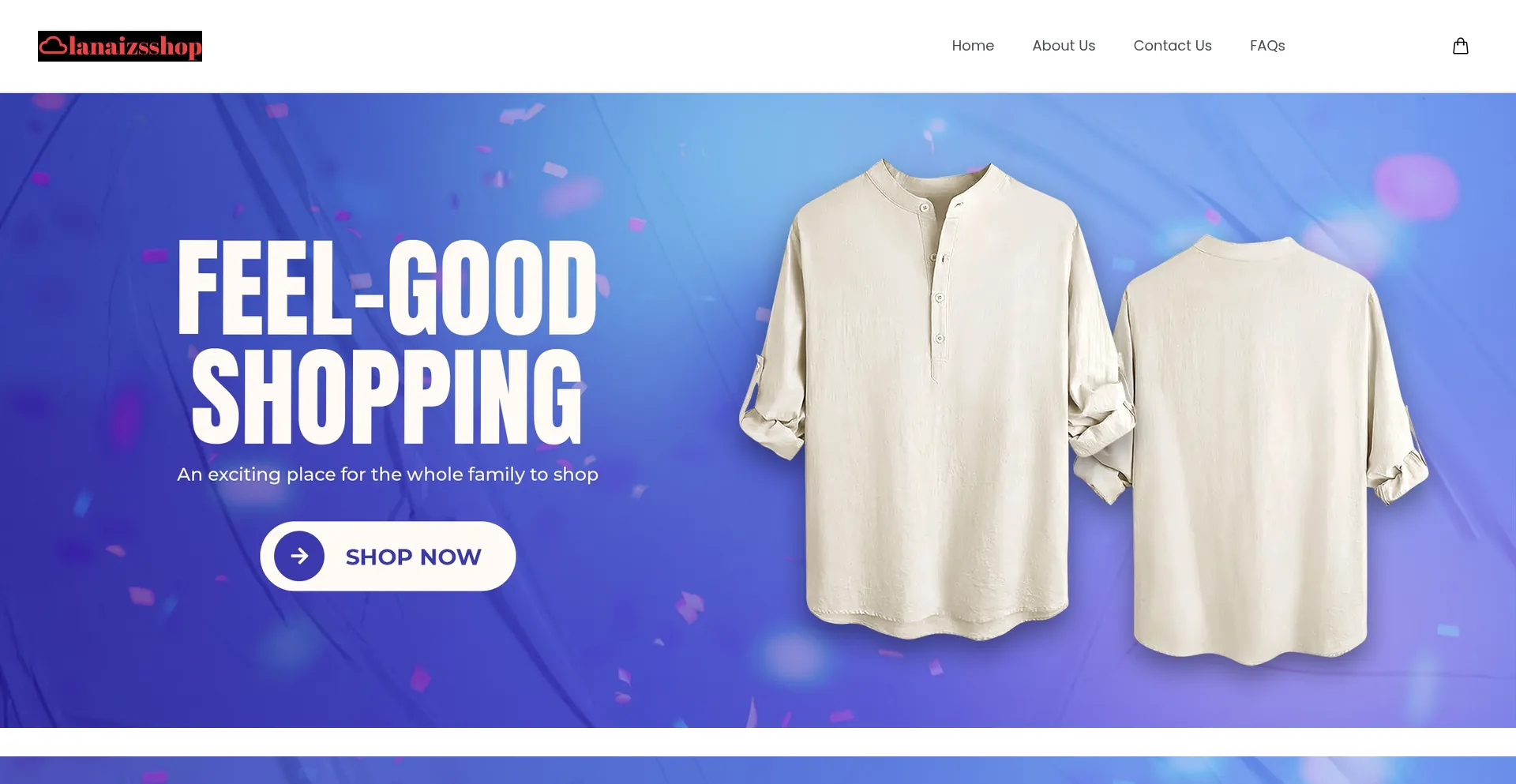 Lanaizsshop.com Screenshot