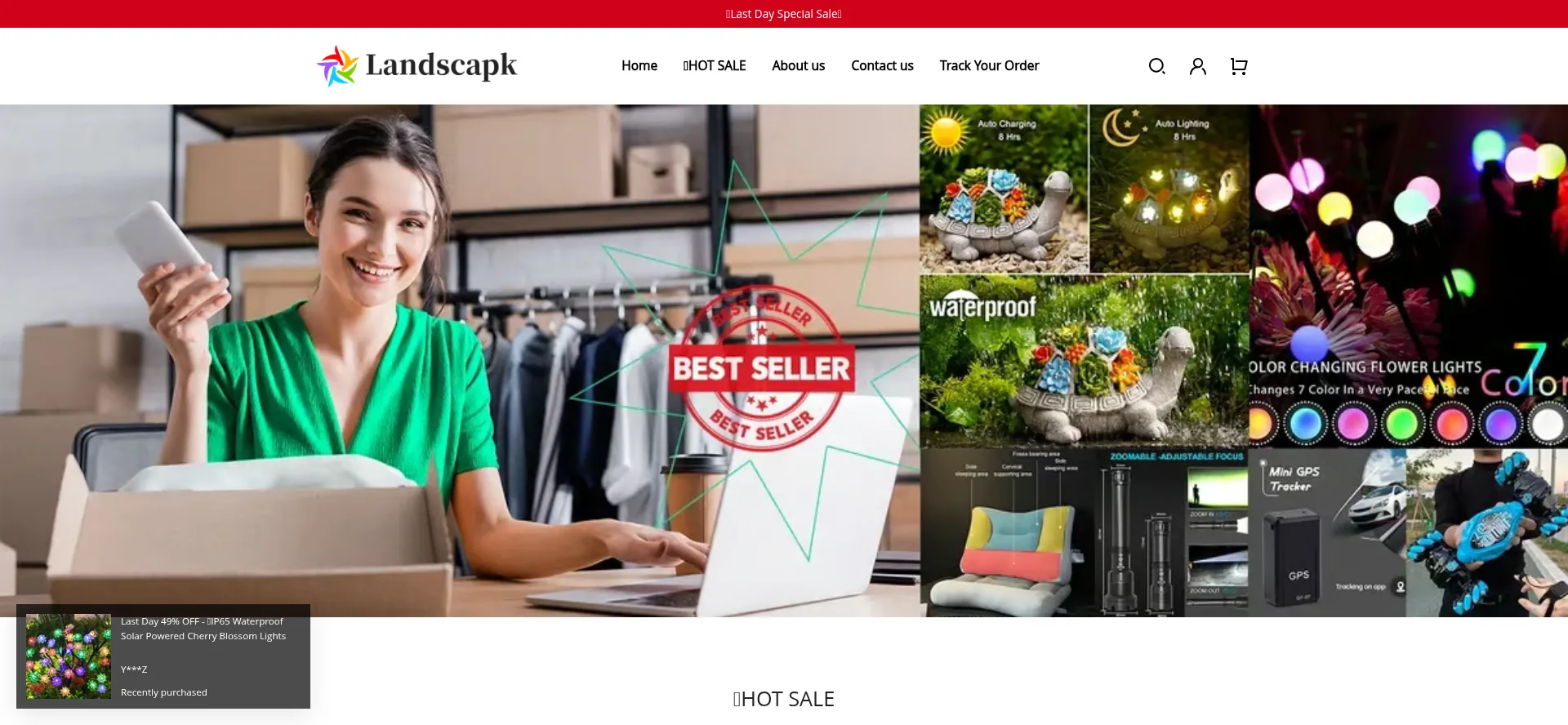 Ist Landscapk.com sicher und vertrauenswürdig?