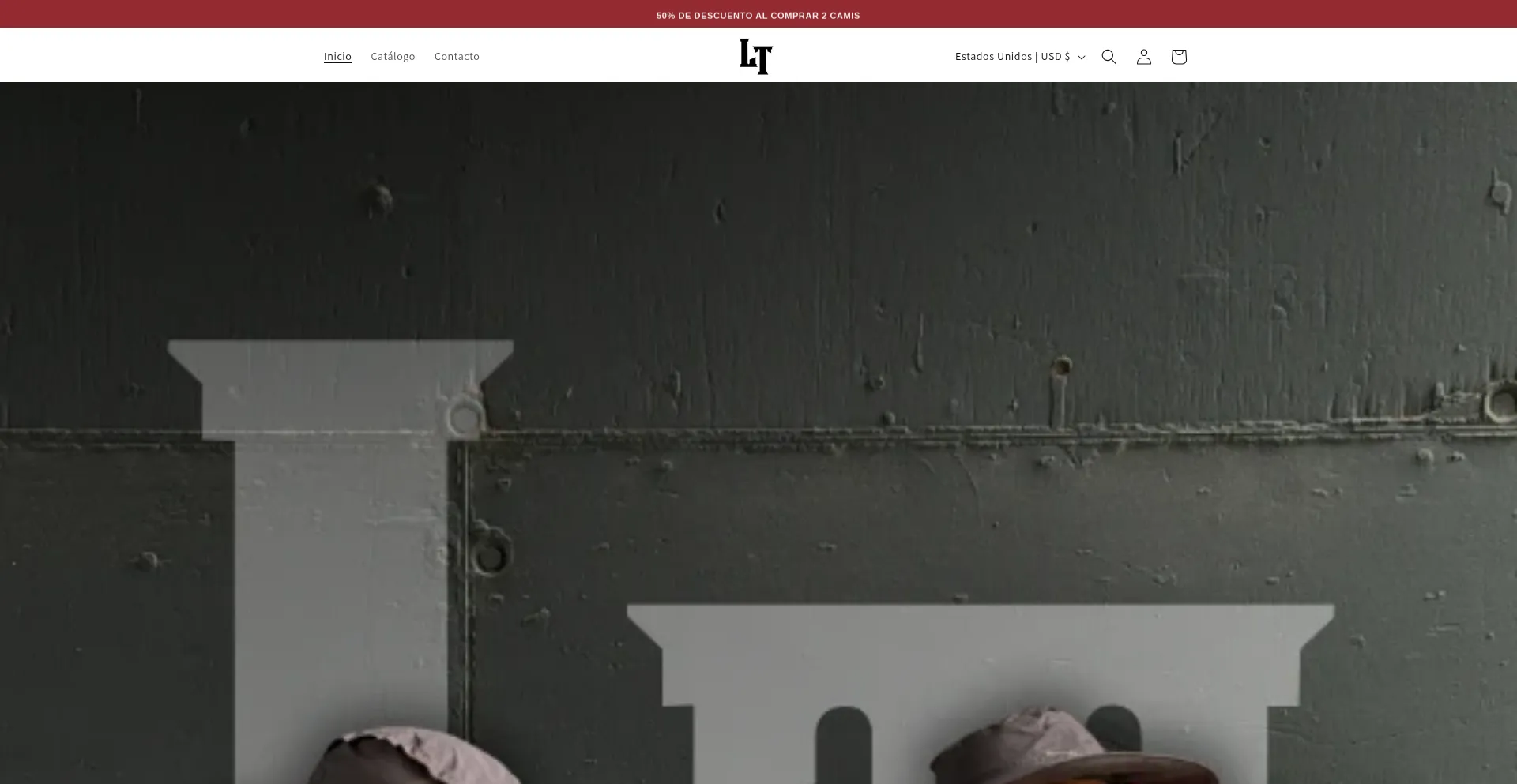 Website screenshot of Latribunaclub.com