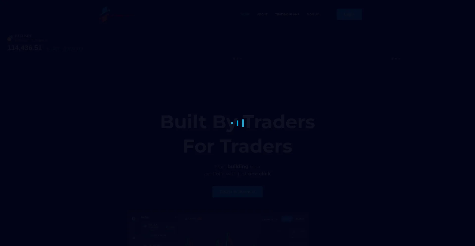 Website screenshot of Leadmasterstock.com