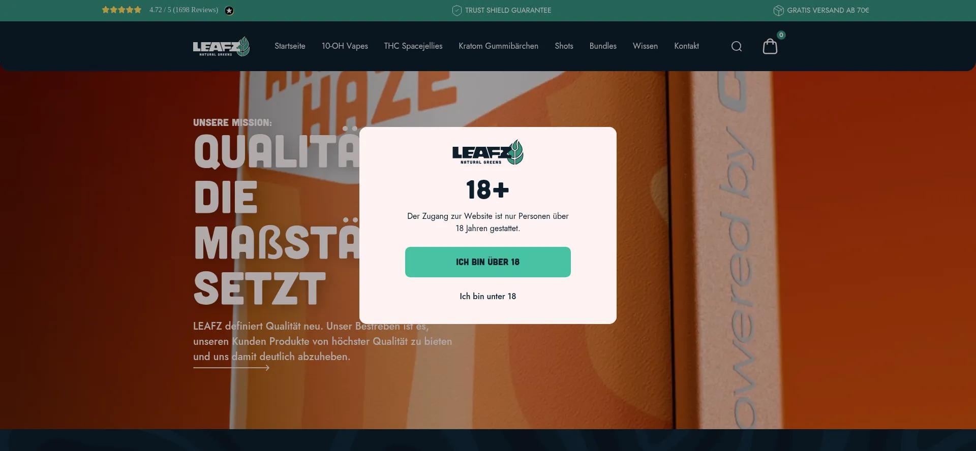 Ist Leafz.de sicher und vertrauenswürdig?